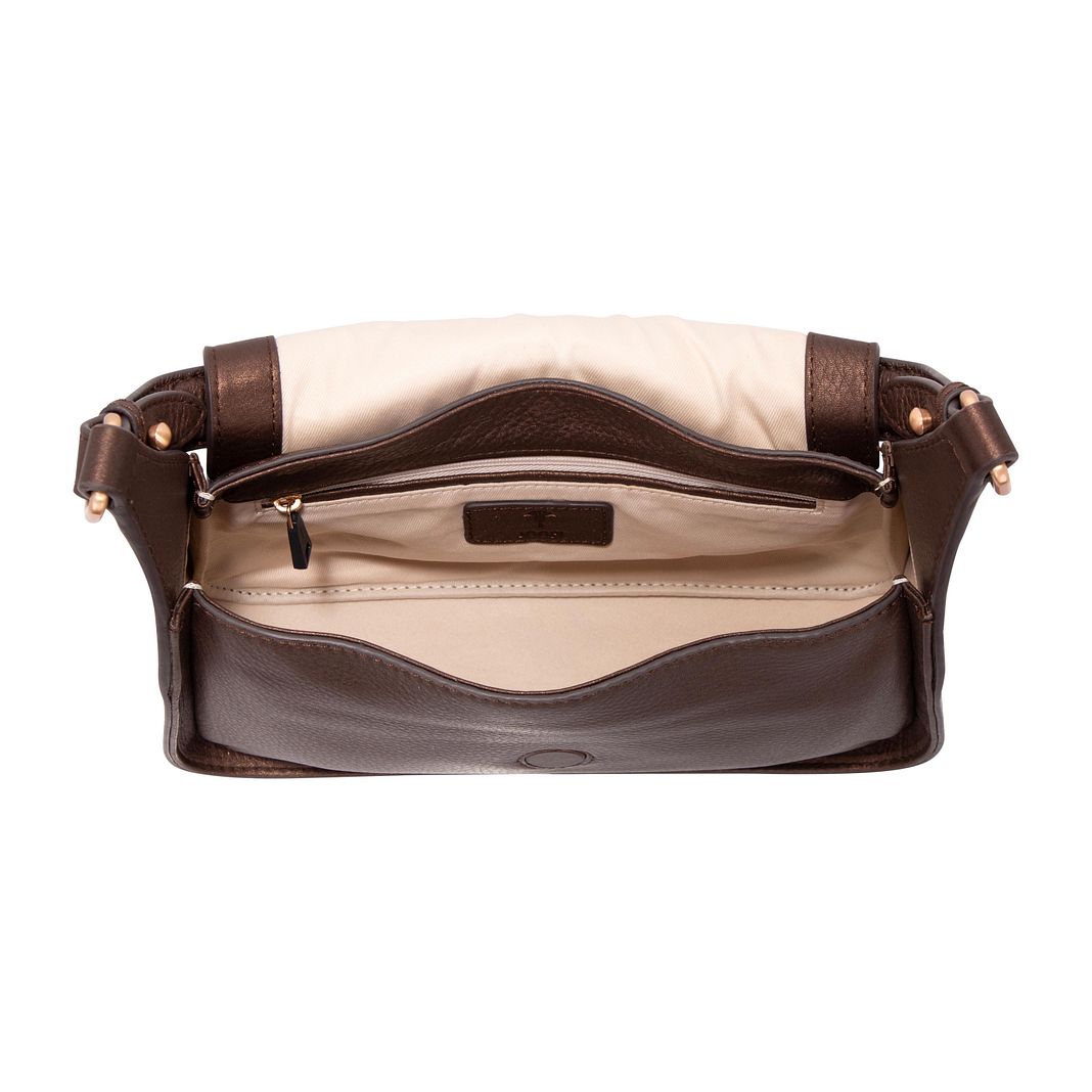 Joop! Lipari Metallo Liah Bolso para hombre Piel natural 25 cm