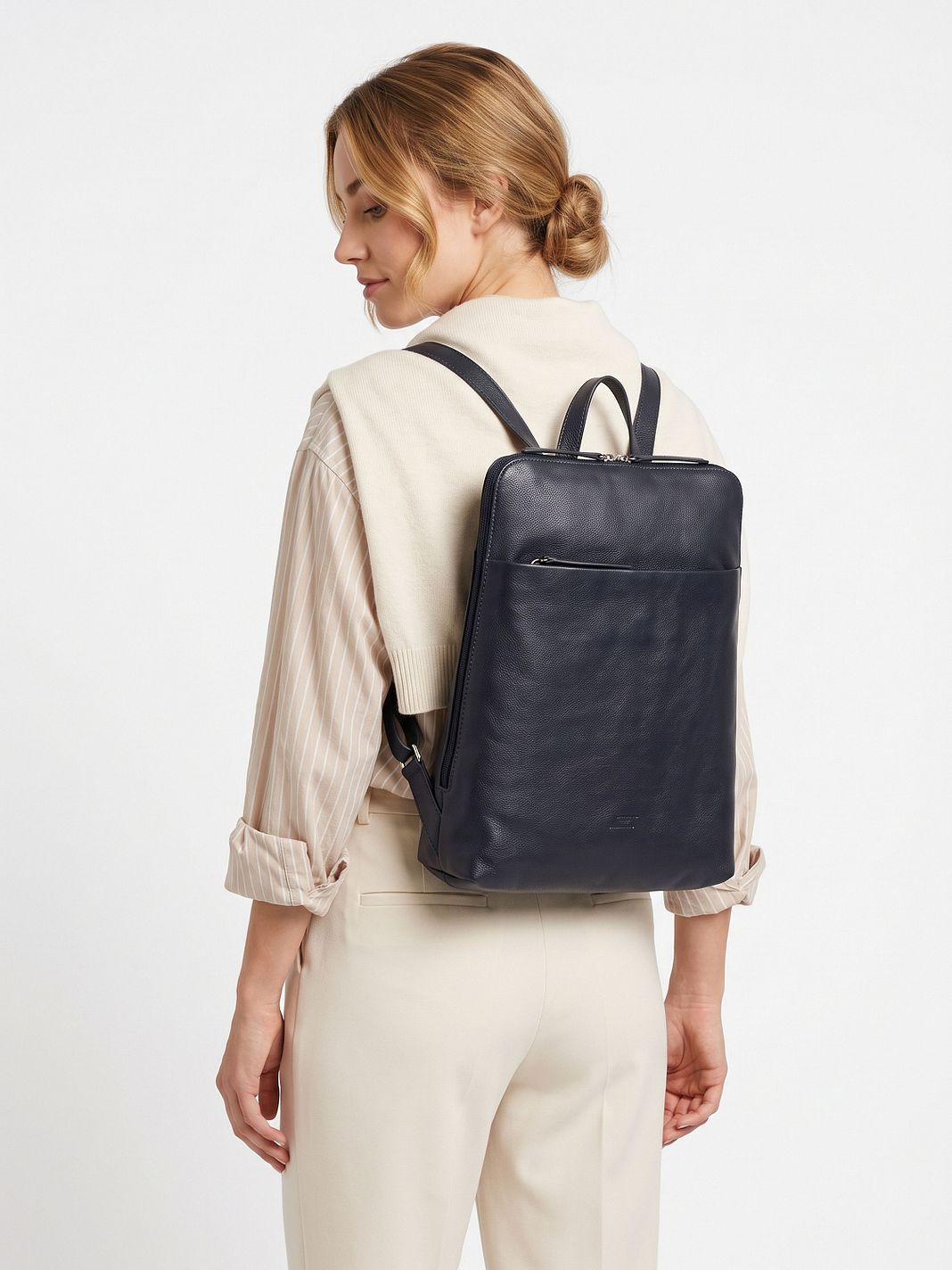 Jost Lysa Dagsryggsäck Läder 36 cm Laptopfack Jost Lysa Dagsryggsäck Läder 36 cm Laptopfack