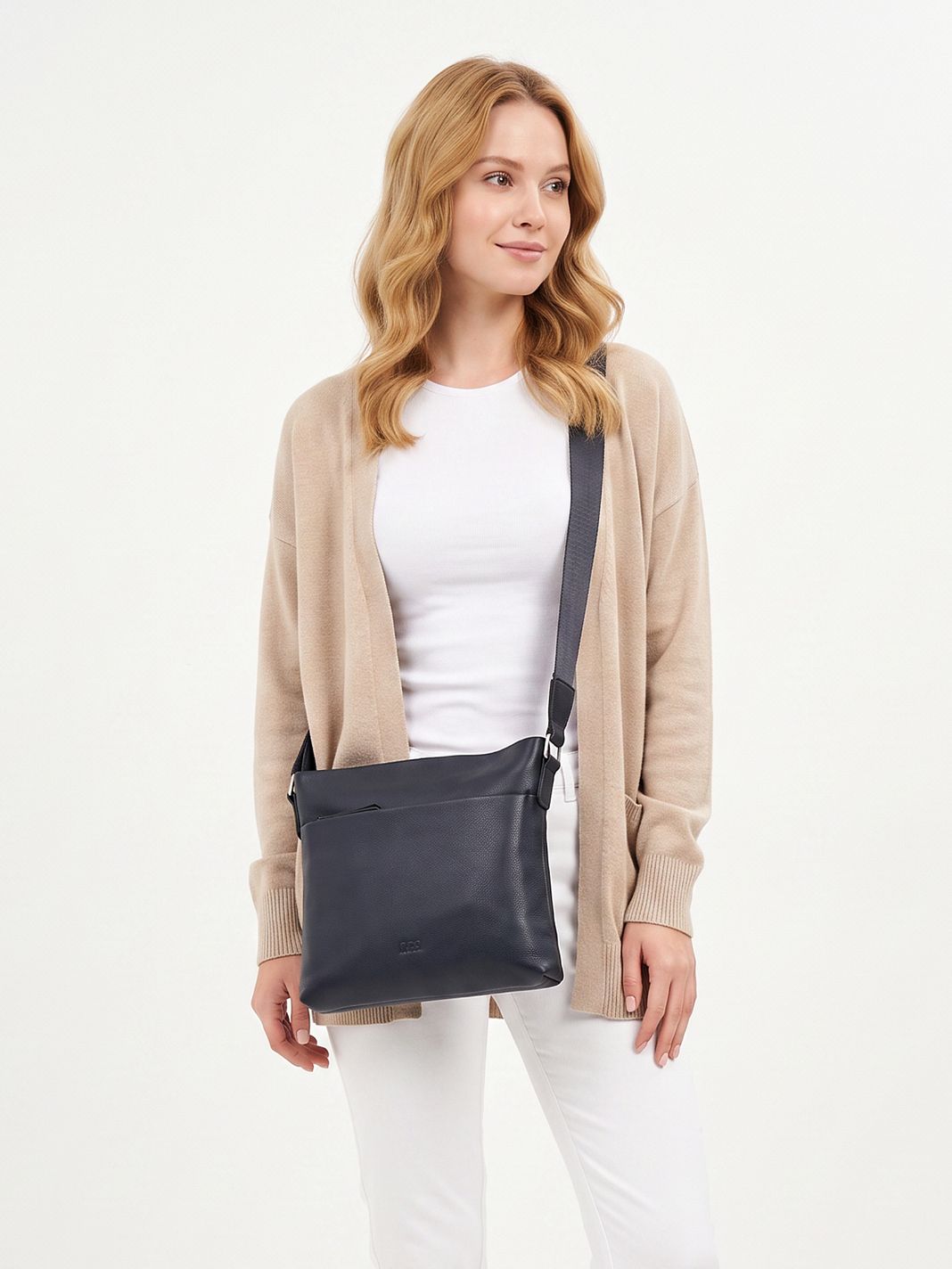 Jost Lysa Crossbody taske Læder 25 cm Jost Lysa Crossbody taske Læder 25 cm