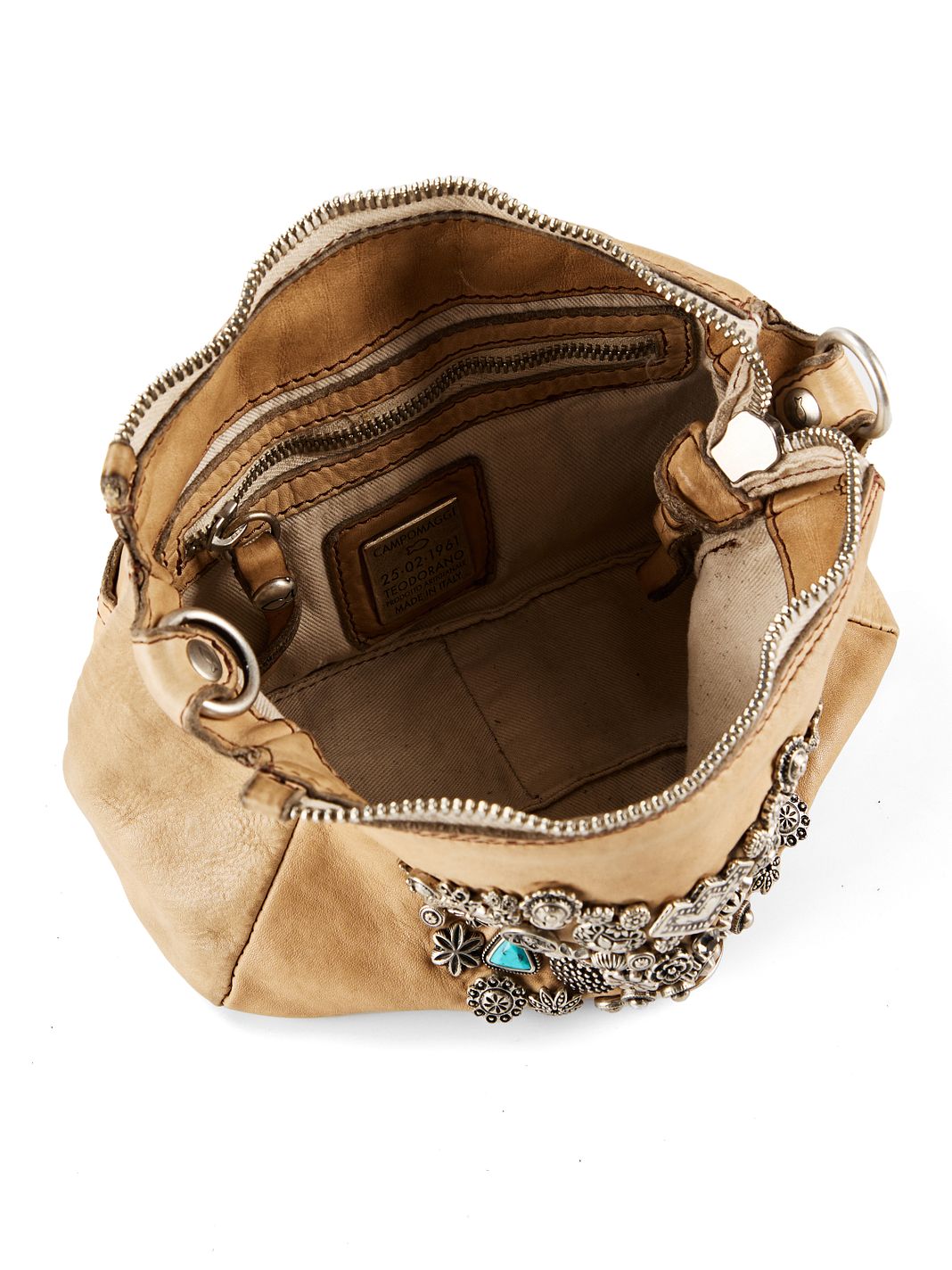 Campomaggi Tilde Bolso para hombre Piel natural 20 cm Campomaggi Tilde Bolso para hombre Piel natural 20 cm