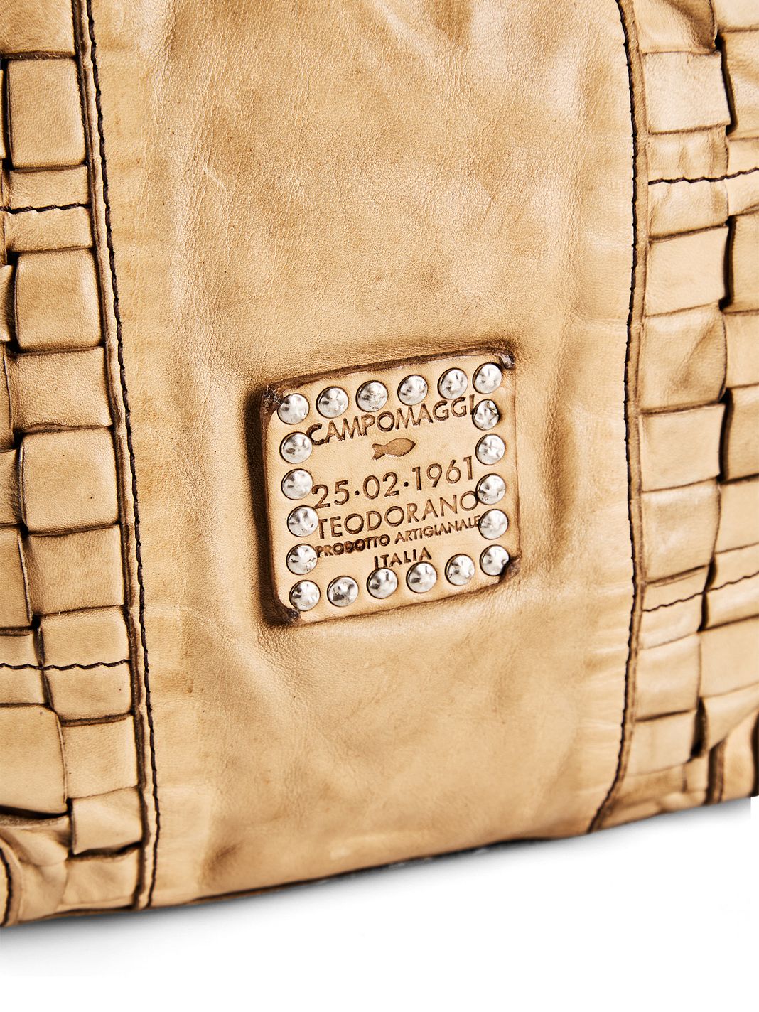 Campomaggi Beth Bolso para hombre Piel natural 22 cm Campomaggi Beth Bolso para hombre Piel natural 22 cm