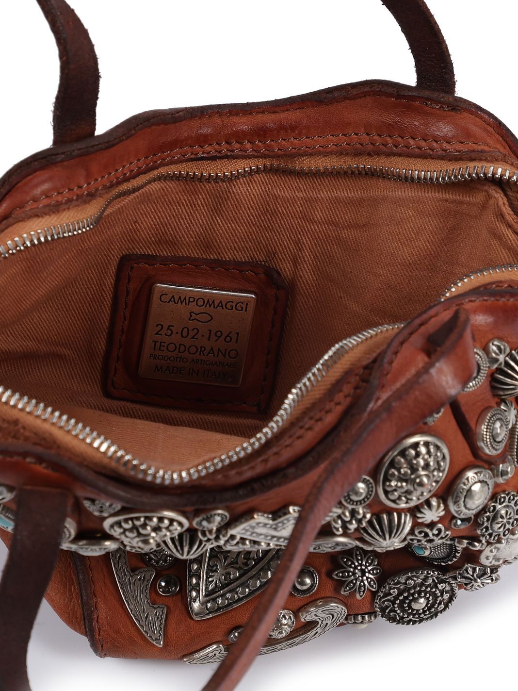 Campomaggi Valentina Bolso Piel natural 21 cm
