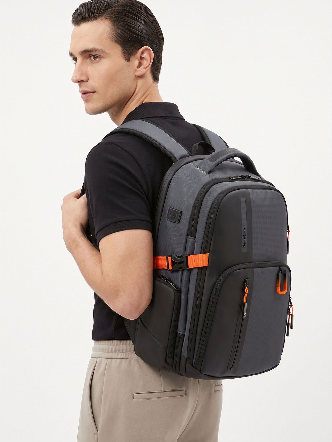 Samsonite Cestovní batoh Bizz2go 44 cm rozšiřitelný s přihrádkou na notebook