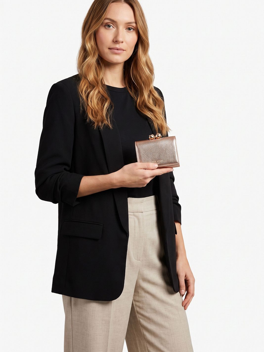 Ted Baker Roosa Cartera Piel natural 12 cm Ted Baker Roosa Cartera Piel natural 12 cm