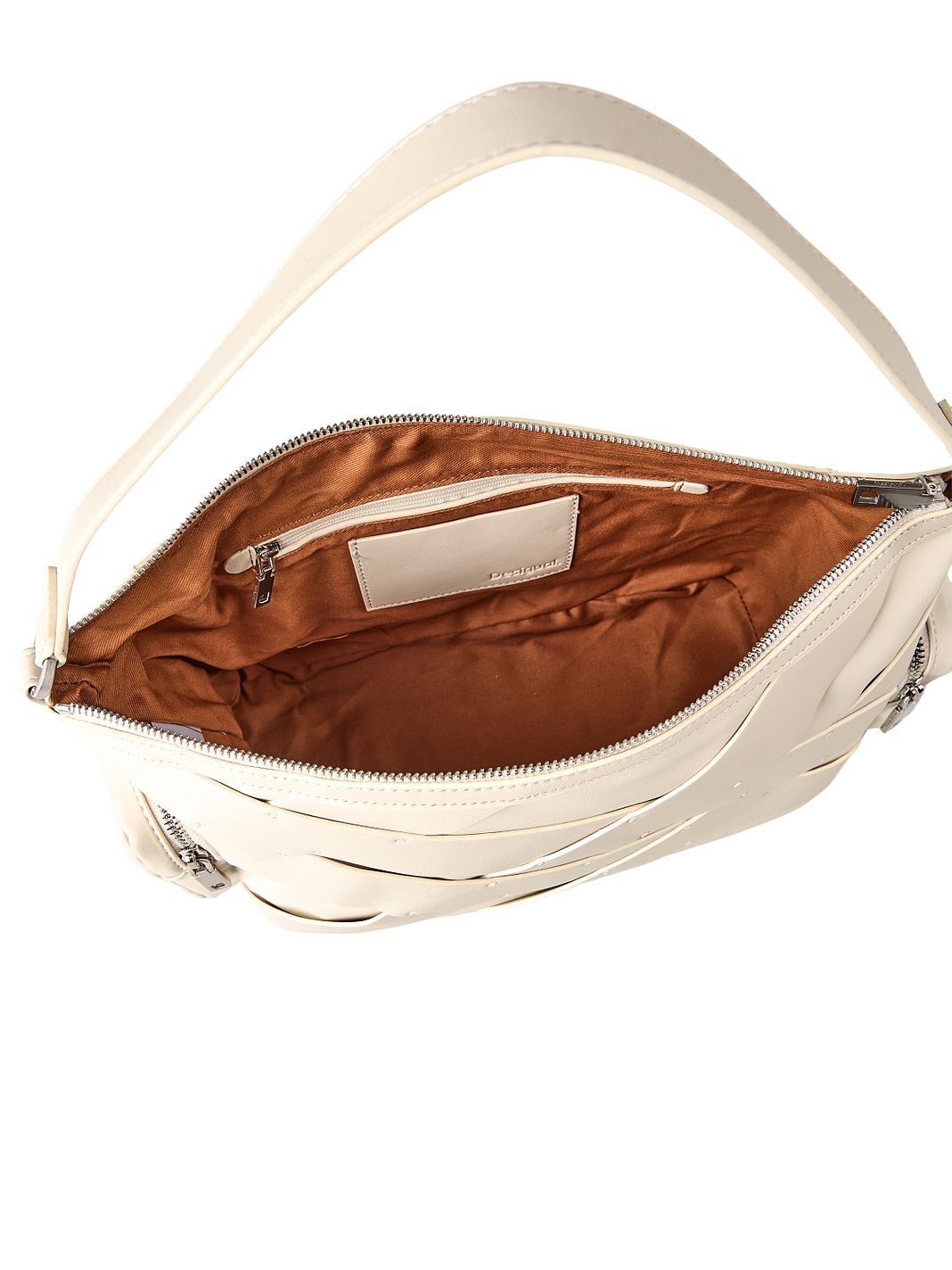 Desigual Cromo Bolso para hombre 30 cm