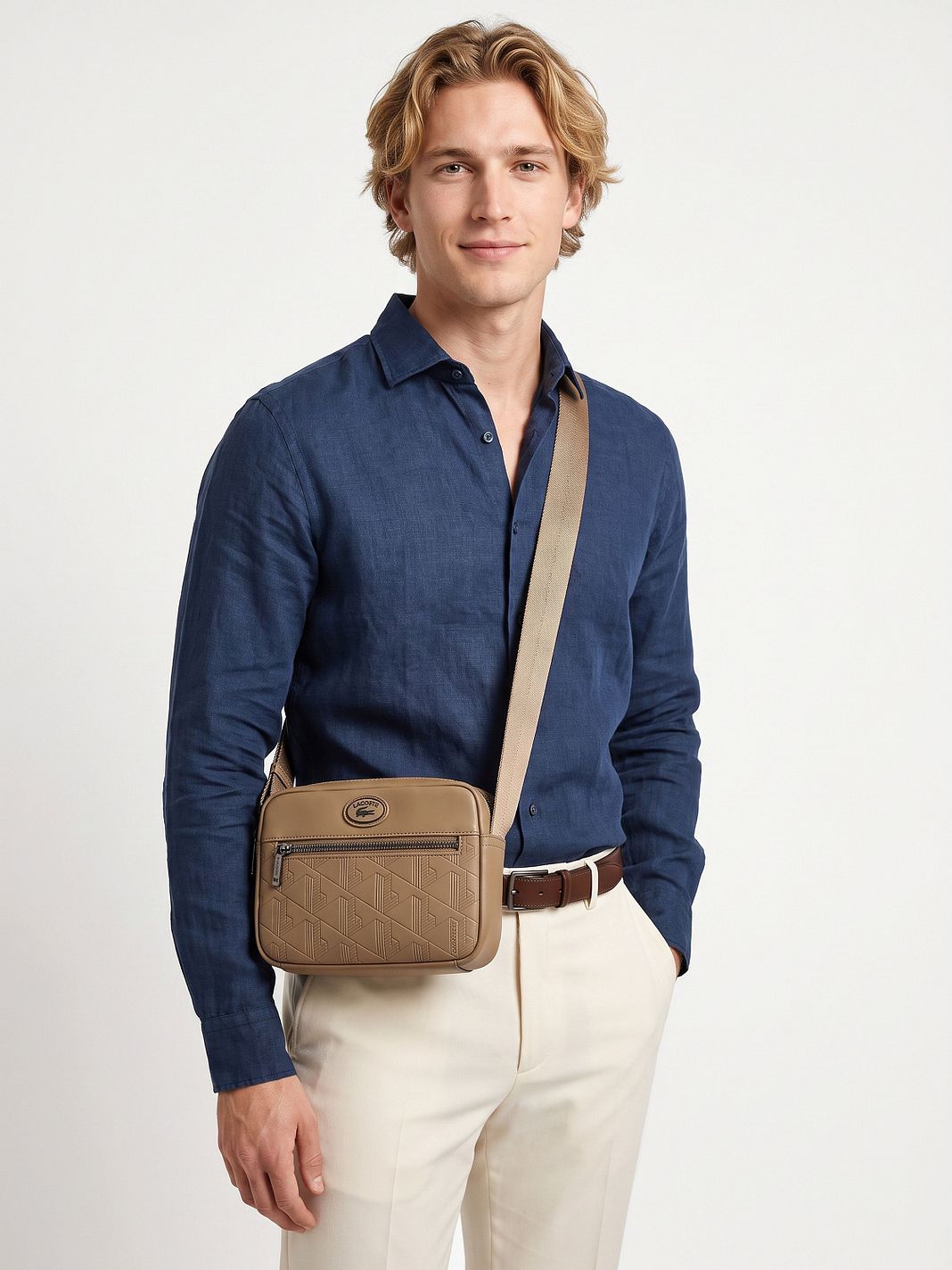 Lacoste Nomogramme Bolso bandolera 19 cm Lacoste Nomogramme Bolso bandolera 19 cm