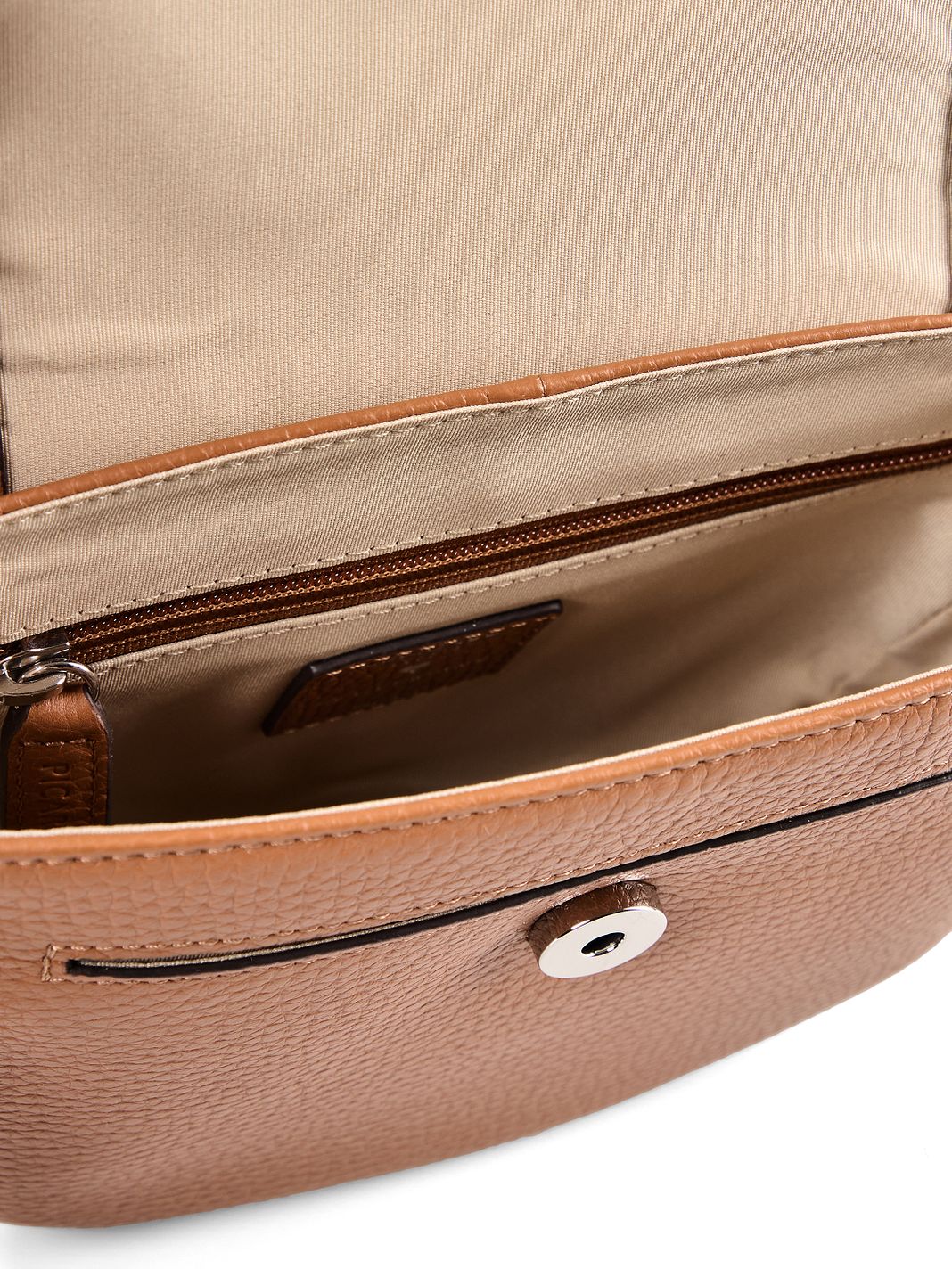 Picard Pure Bolso bandolera Piel natural 19 cm Picard Pure Bolso bandolera Piel natural 19 cm