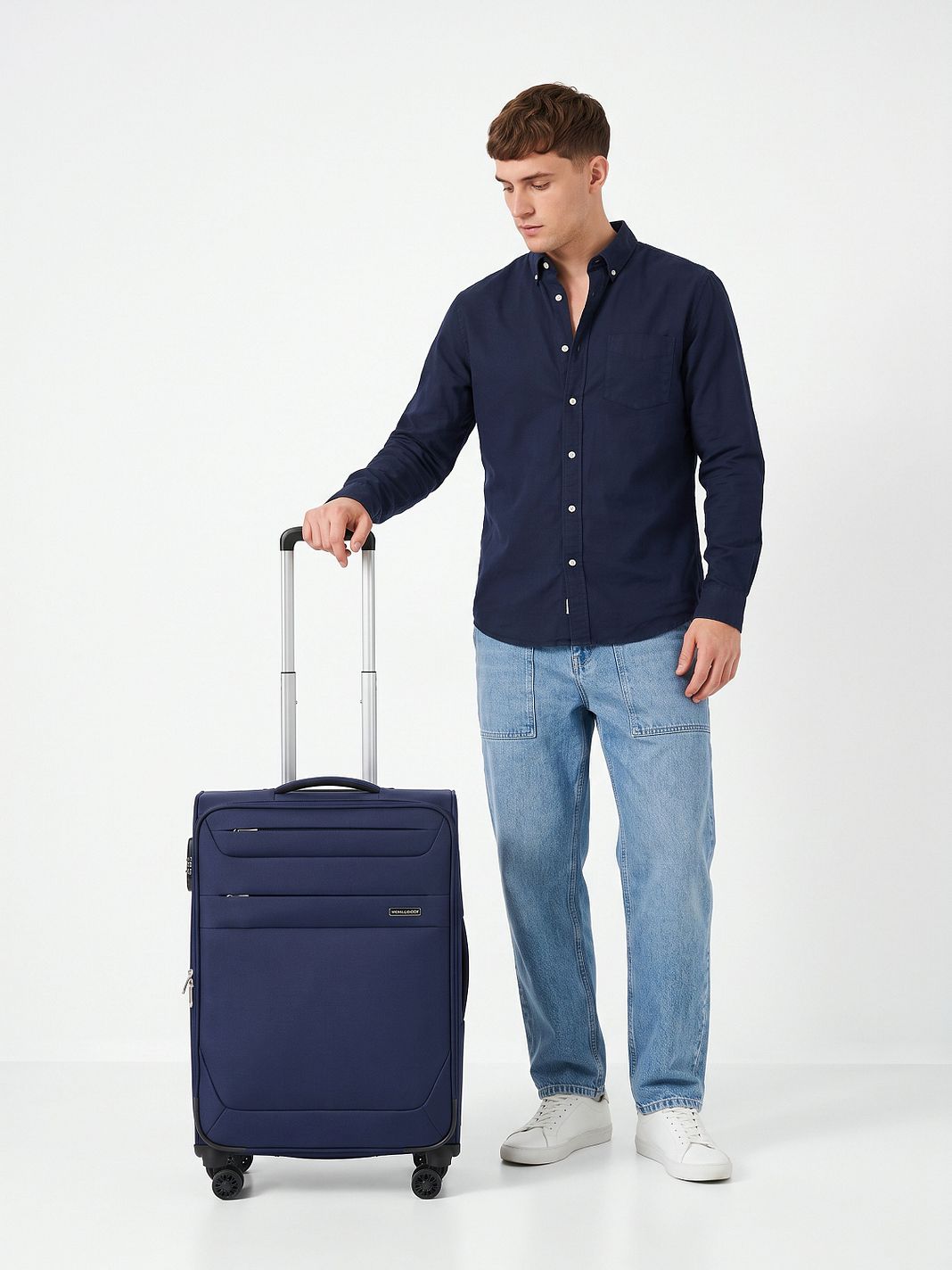 Worldpack Chicago 4 ruedas Trolley M 67 cm Con asa expansible