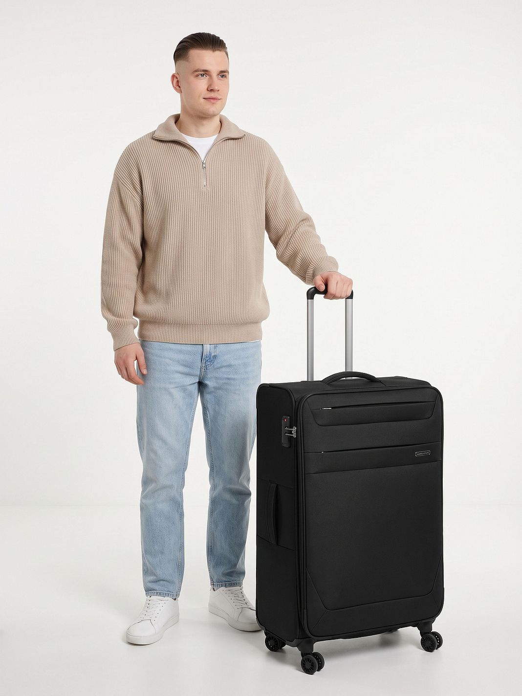 Worldpack Chicago 4 ruedas Trolley L 78 cm Con asa expansible