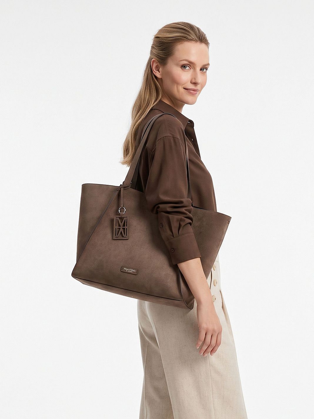 Marc O'Polo Biana Bolsa de compras Piel natural 47 cm Marc O'Polo Biana Bolsa de compras Piel natural 47 cm