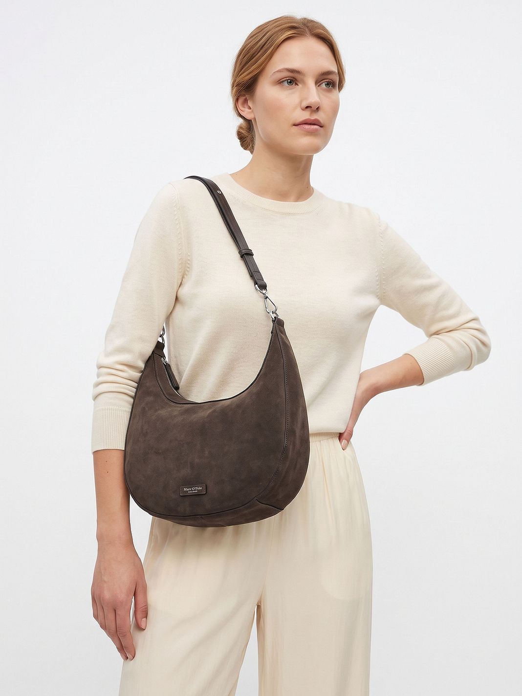 Marc O'Polo Bellilo Bolso para hombre Piel natural 36 cm