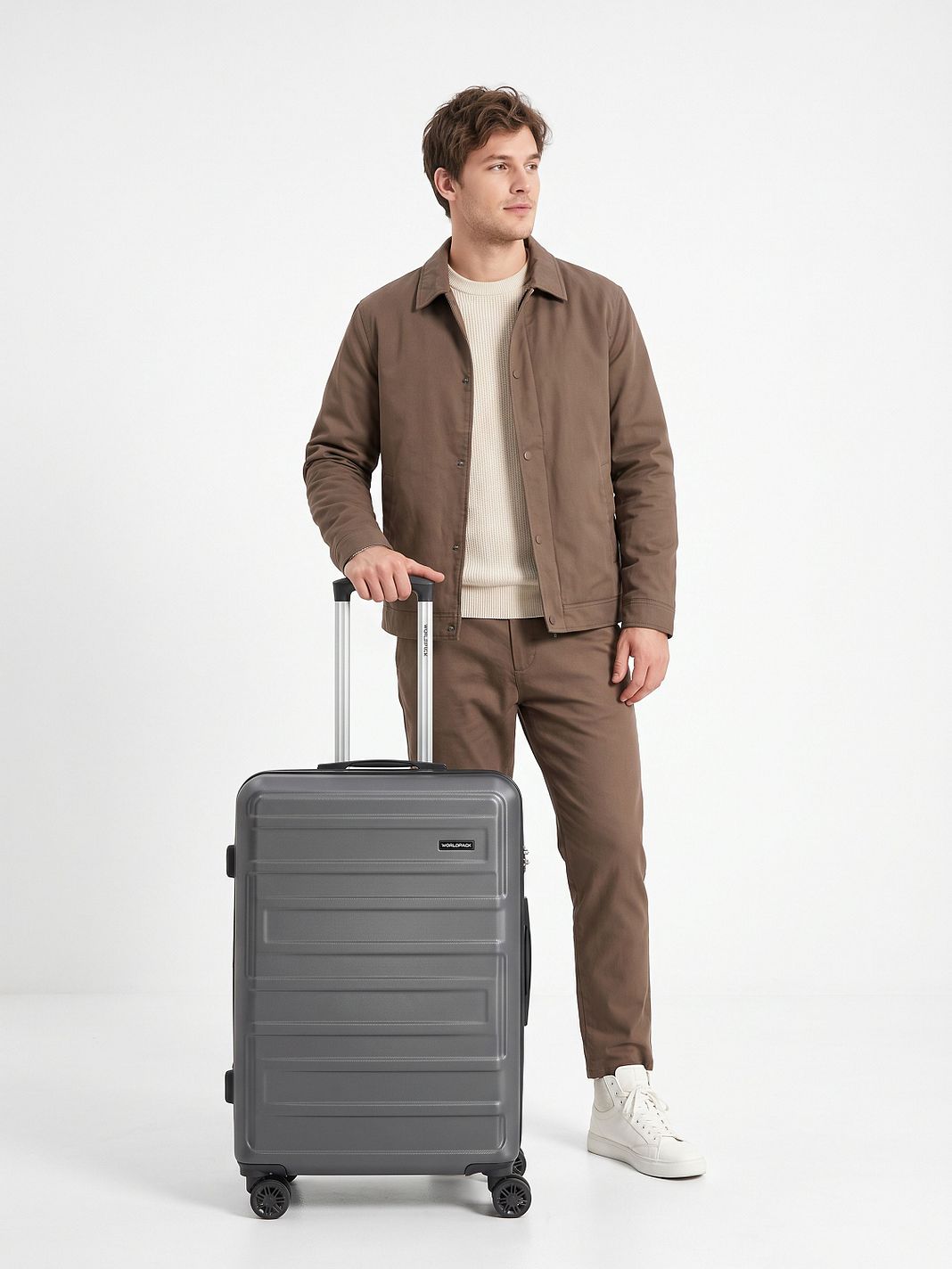 Worldpack New York 2.0 4-hjulet Kuffert M 67 cm Worldpack New York 2.0 4-hjulet Kuffert M 67 cm