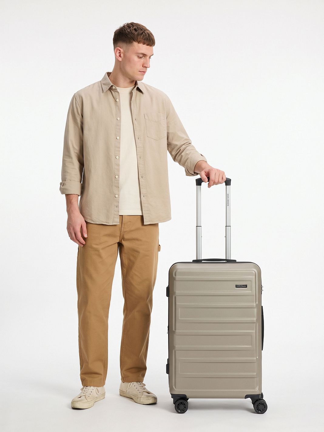 Worldpack New York 2.0 4-hjulet Kuffert M 67 cm Worldpack New York 2.0 4-hjulet Kuffert M 67 cm