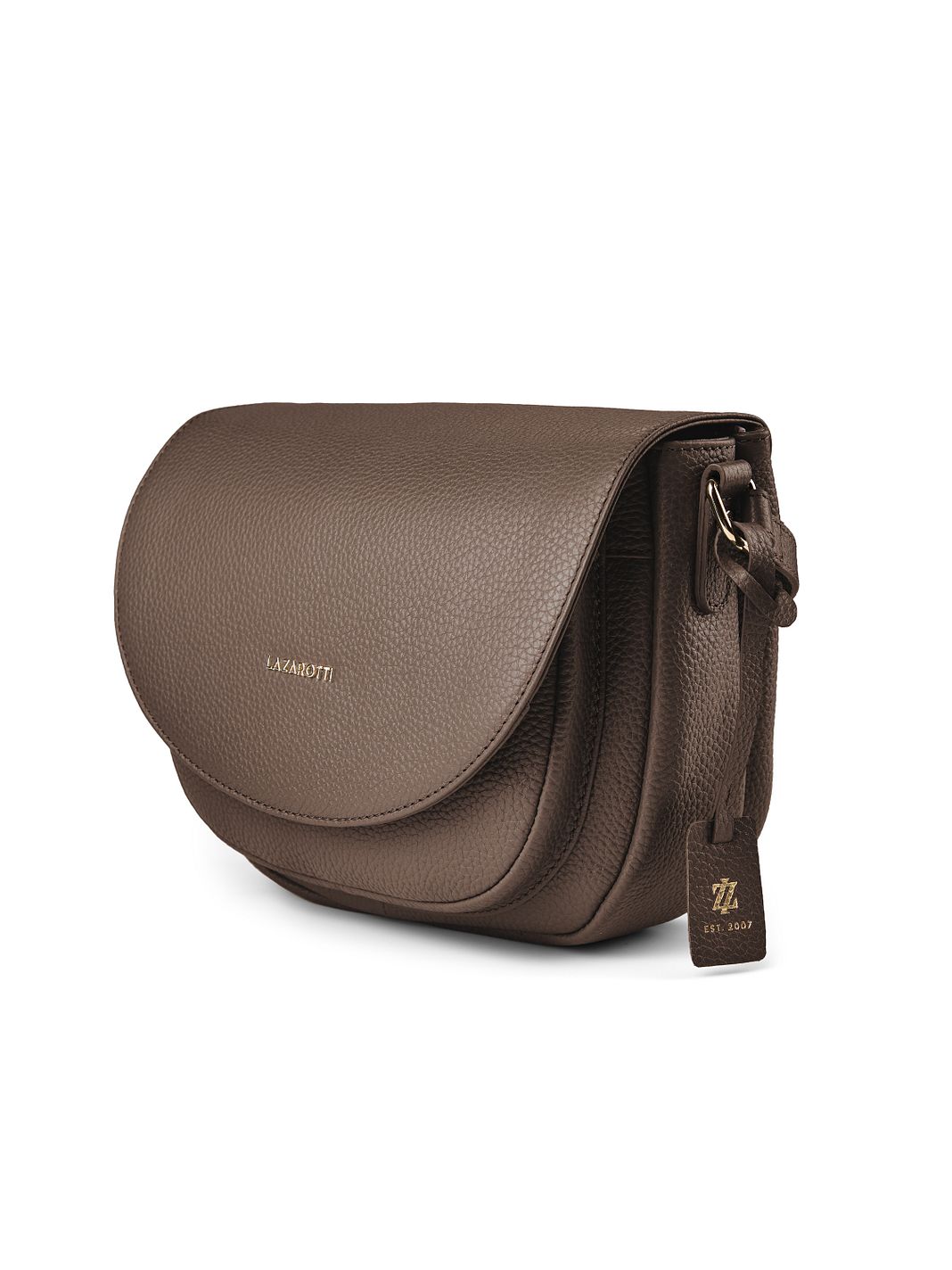 Lazarotti Bologna Leather Crossbody taška Kůže 25.5 cm