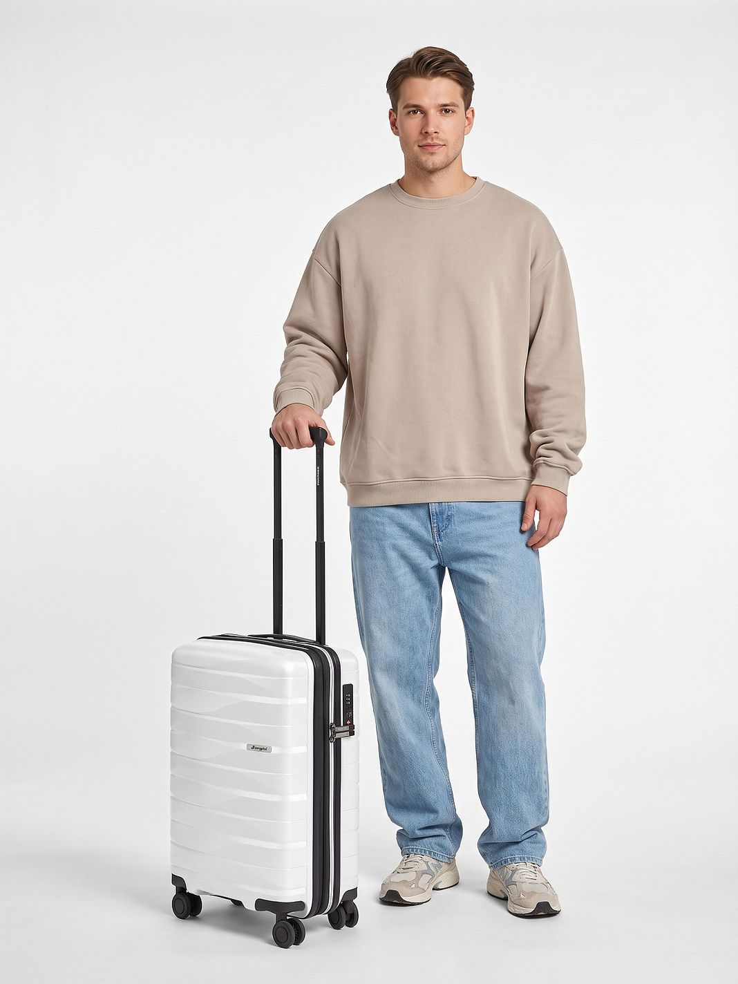 Bergpfeil Travel 4 ruedas Maleta de cabina S 55 cm Con asa expansible Bergpfeil Travel 4 ruedas Maleta de cabina S 55 cm Con asa expansible