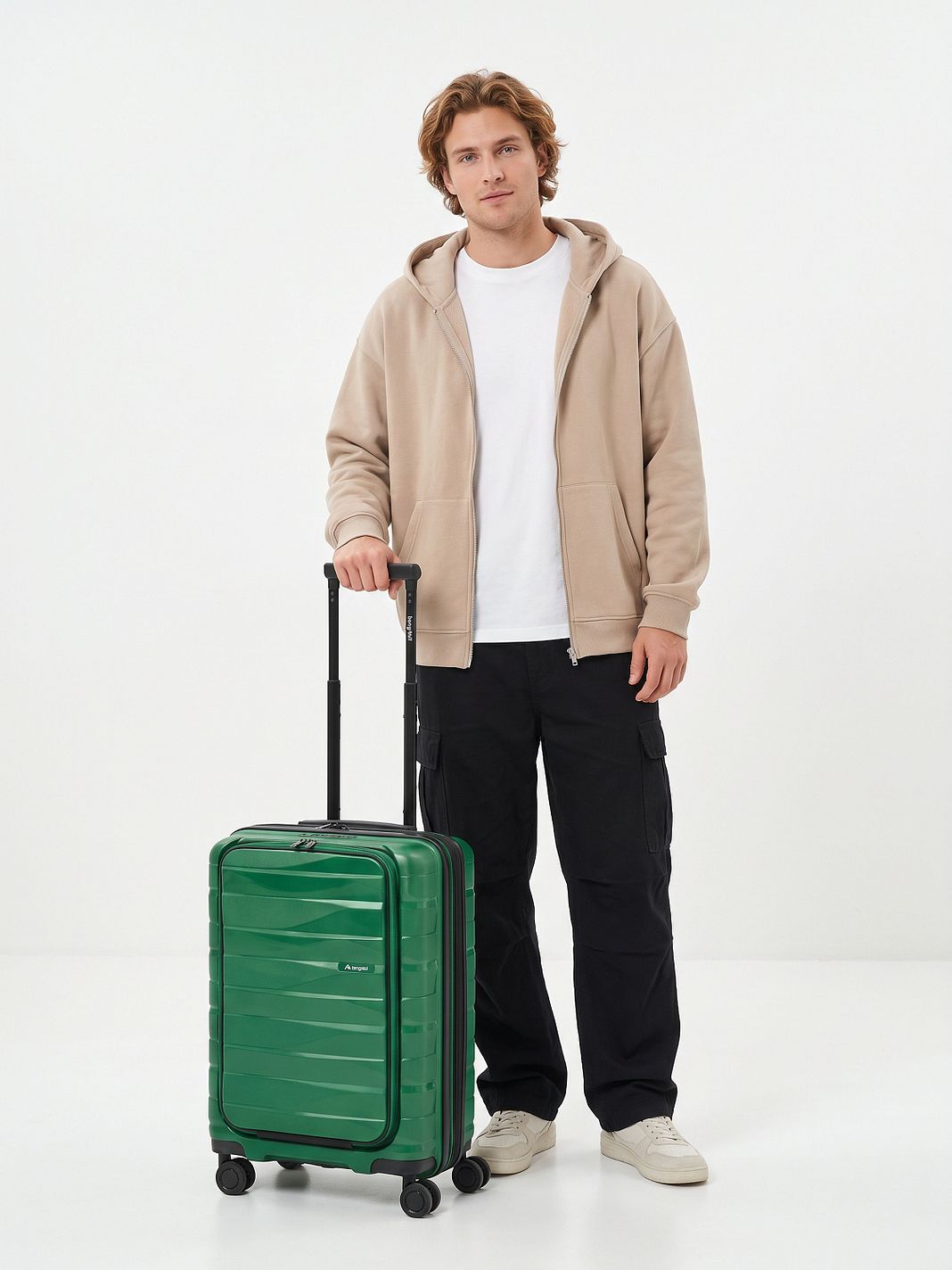 Bergpfeil Travel 4 ruedas Maleta de cabina 55 cm Compartimento para el portátil Con asa expansible Bergpfeil Travel 4 ruedas Maleta de cabina 55 cm Compartimento para el portátil Con asa expansible