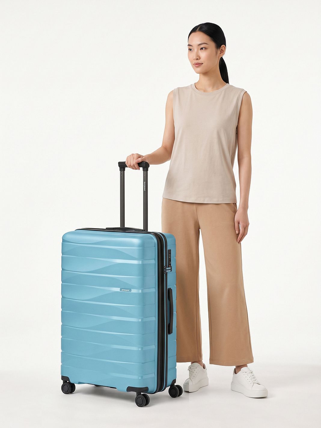 Bergpfeil Travel 4 ruedas Trolley L 75 cm Con asa expansible Bergpfeil Travel 4 ruedas Trolley L 75 cm Con asa expansible