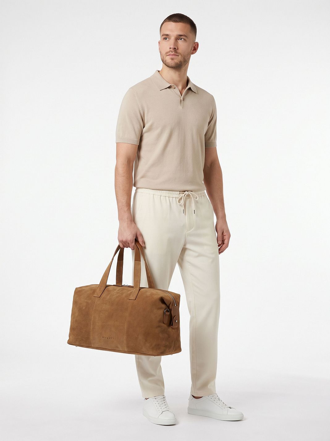 bugatti Diego Bolsa de viaje fin de semana Piel natural 45 cm bugatti Diego Bolsa de viaje fin de semana Piel natural 45 cm