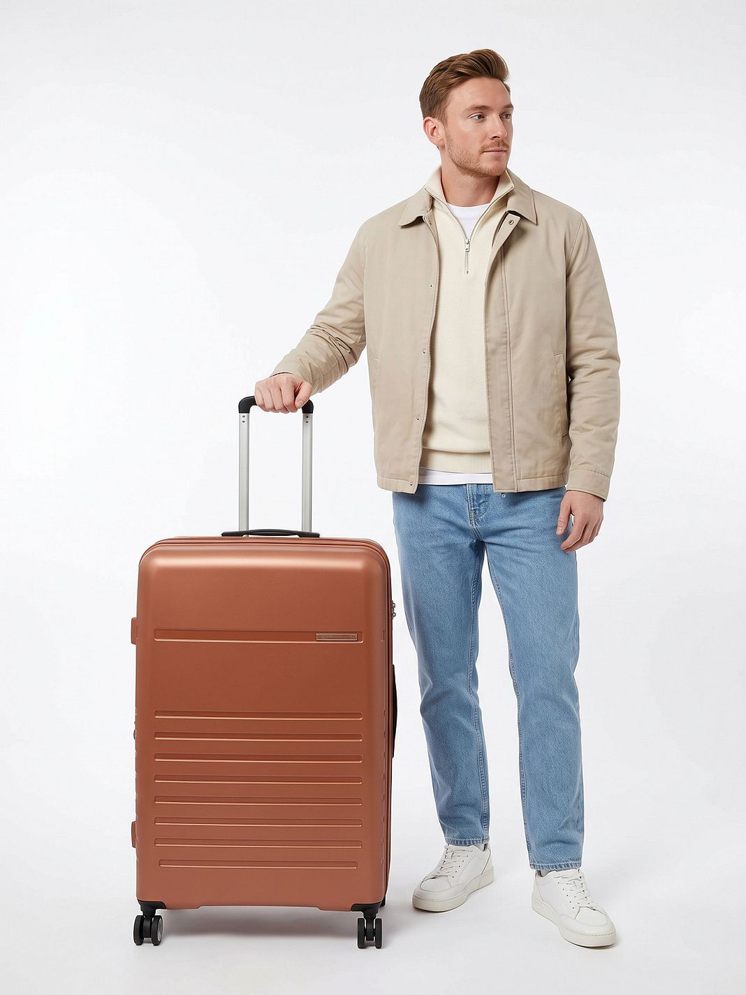 Jump Aven 4 ruedas Trolley L 76 cm Con asa expansible Jump Aven 4 ruedas Trolley L 76 cm Con asa expansible
