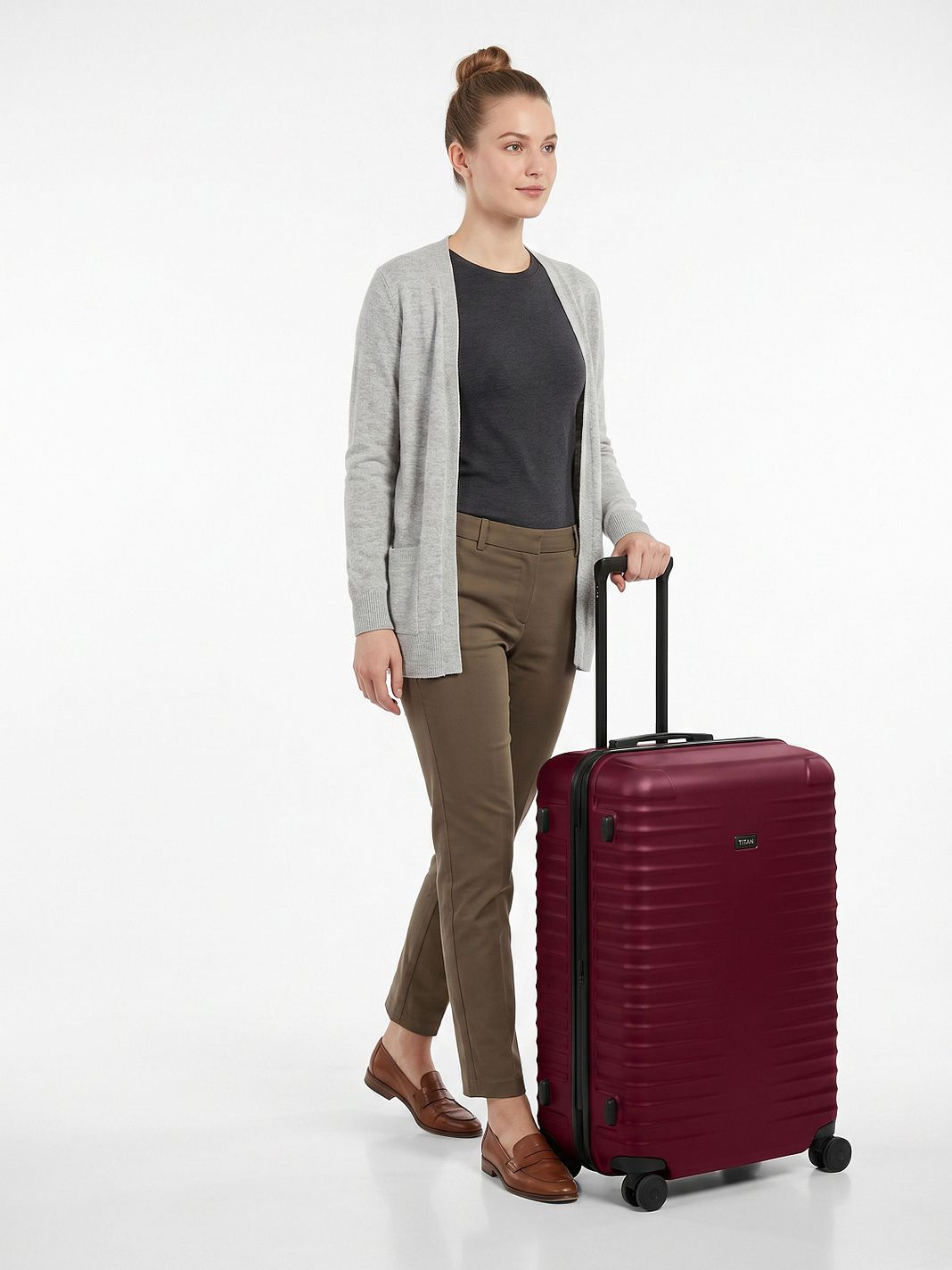 Titan Overseas 4 kolečka kufr L 75 cm Titan Overseas 4 kolečka kufr L 75 cm