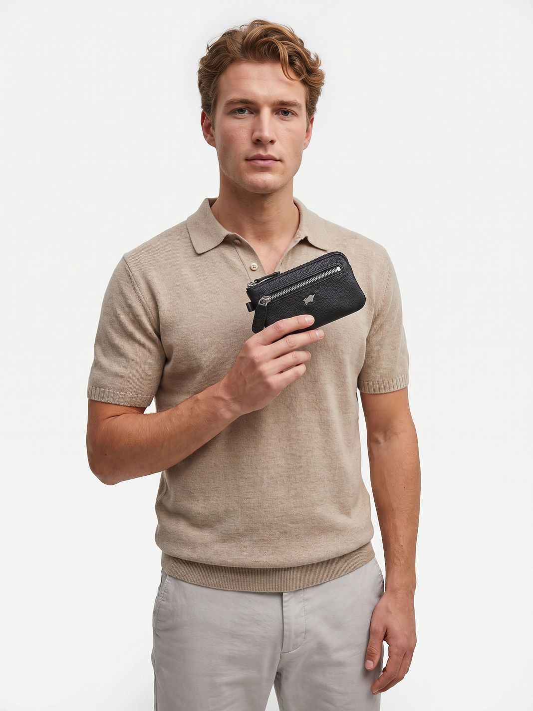 Braun Büffel Golf Edition Nøgleetui Læder 11 cm Braun Büffel Golf Edition Nøgleetui Læder 11 cm