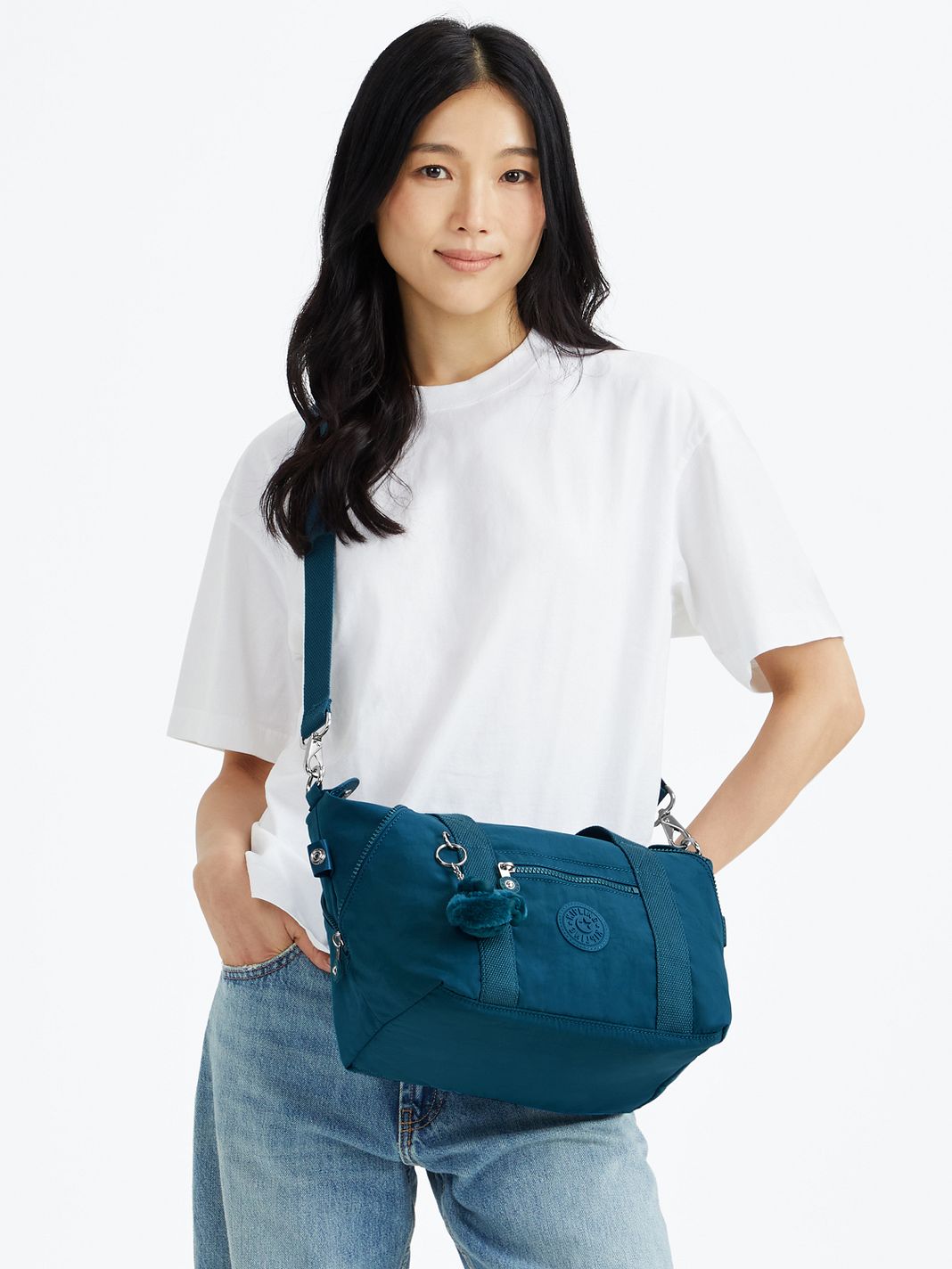 Kipling Basic Art Mini Skuldertaske 39 cm Kipling Basic Art Mini Skuldertaske 39 cm