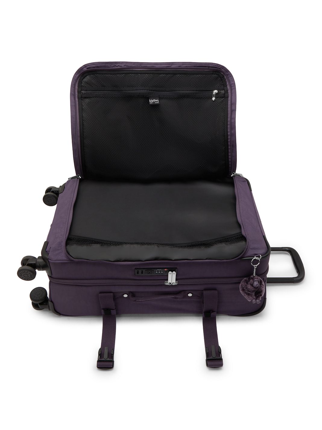 Kipling Basic Spontaneous 4-hjulet Kuffert M 66 cm Kipling Basic Spontaneous 4-hjulet Kuffert M 66 cm
