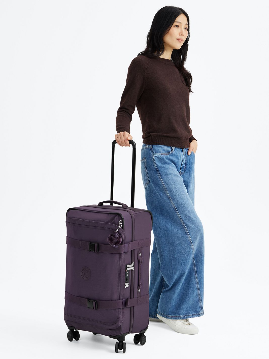 Kipling Basic Spontaneous 4-hjulet Kuffert M 66 cm Kipling Basic Spontaneous 4-hjulet Kuffert M 66 cm