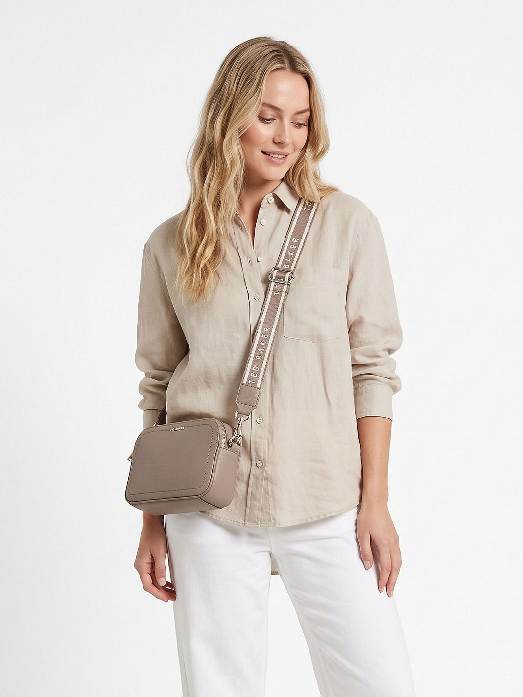 Ted Baker Luceele Crossbody taske Læder 22 cm Ted Baker Luceele Crossbody taske Læder 22 cm