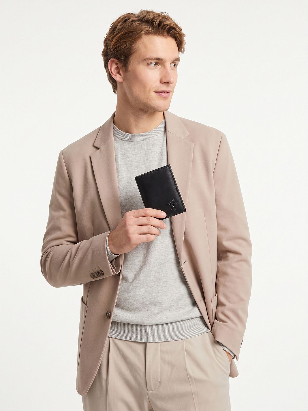 oxmox Leather Pung RFID-beskyttelse Læder 13 cm