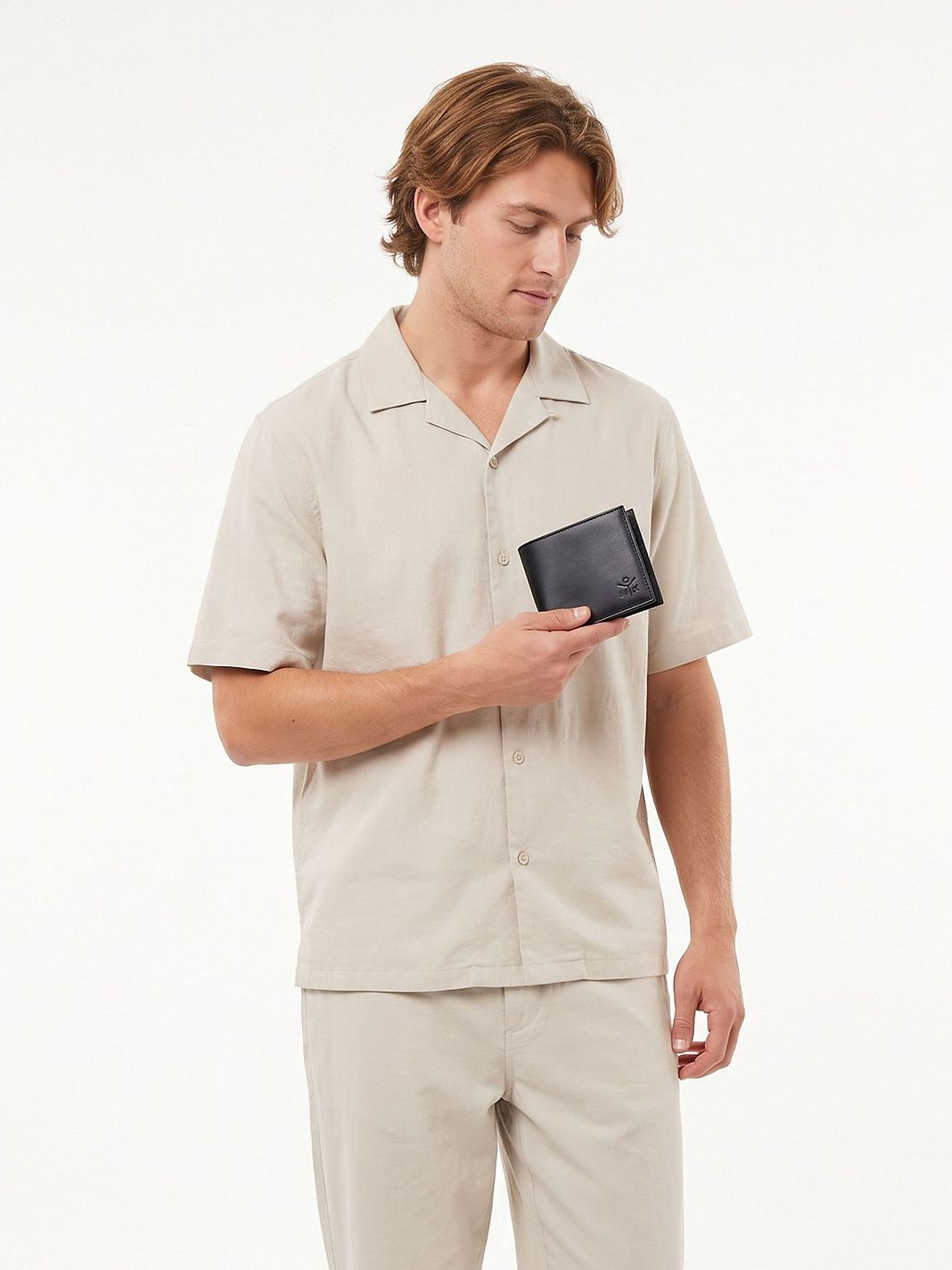 oxmox Leather Peněženka RFID ochrana Kůže 12 cm