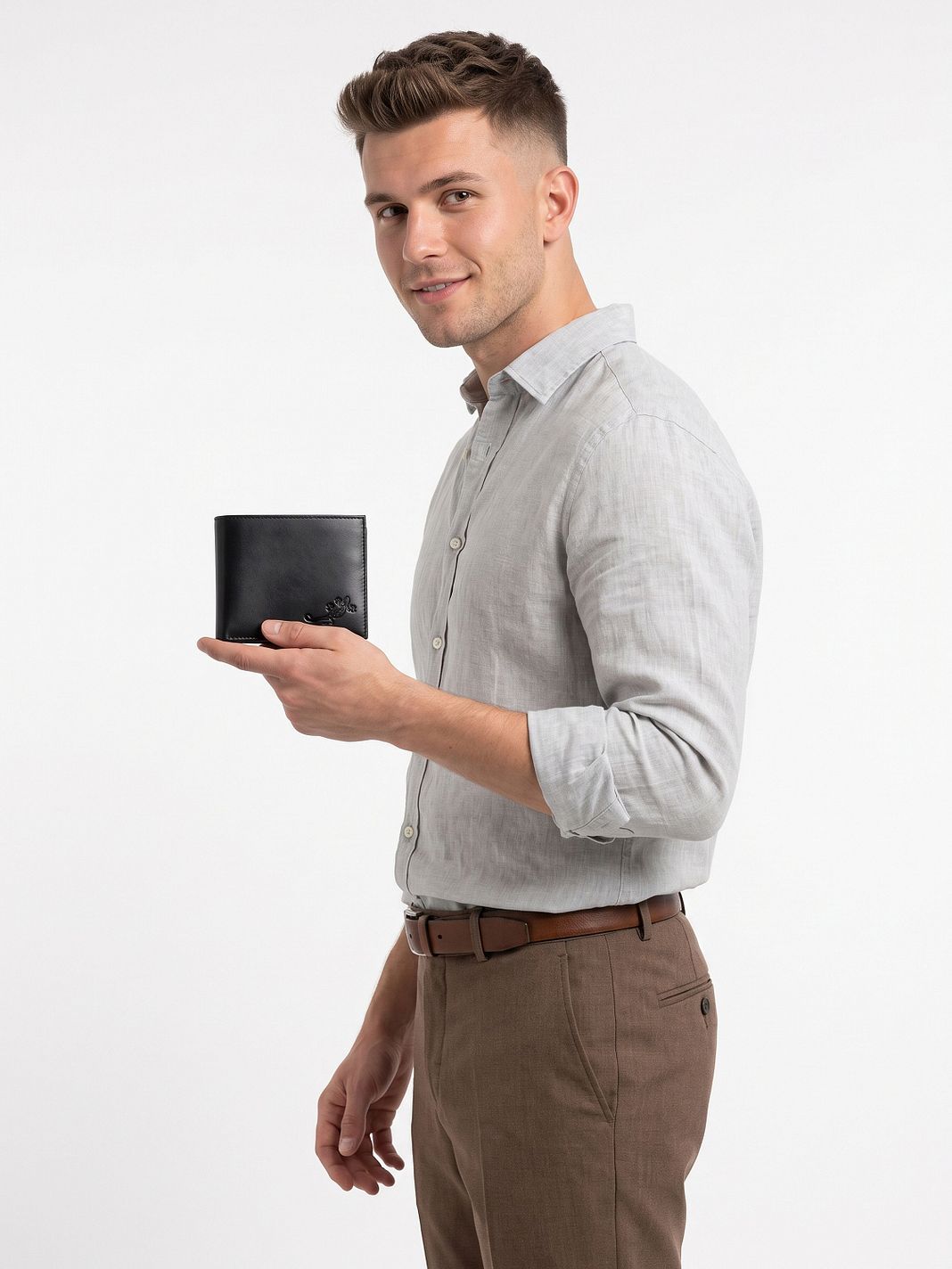 oxmox Leather Peněženka RFID ochrana Kůže 12 cm oxmox Leather Peněženka RFID ochrana Kůže 12 cm