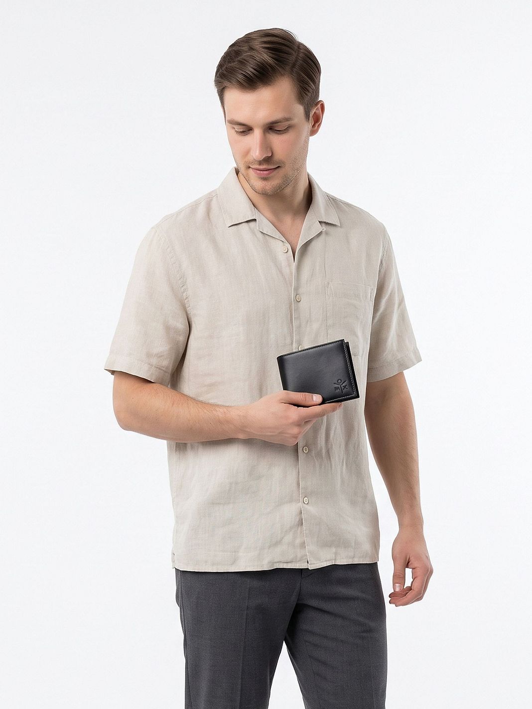 oxmox Leather Peněženka RFID ochrana Kůže 11 cm oxmox Leather Peněženka RFID ochrana Kůže 11 cm