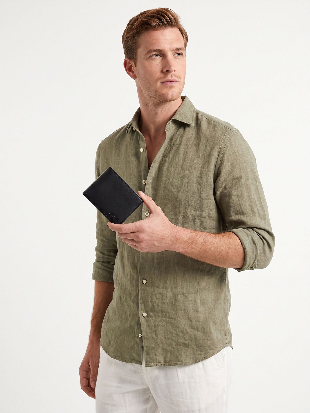 oxmox Leather Peněženka RFID ochrana Kůže 11 cm