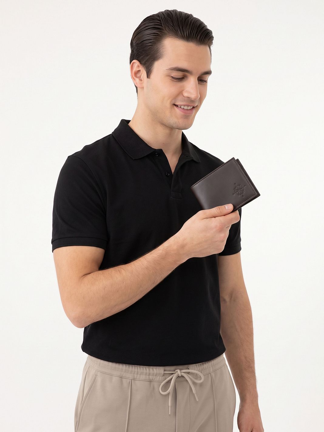 oxmox Leather Peněženka RFID ochrana Kůže 11 cm oxmox Leather Peněženka RFID ochrana Kůže 11 cm