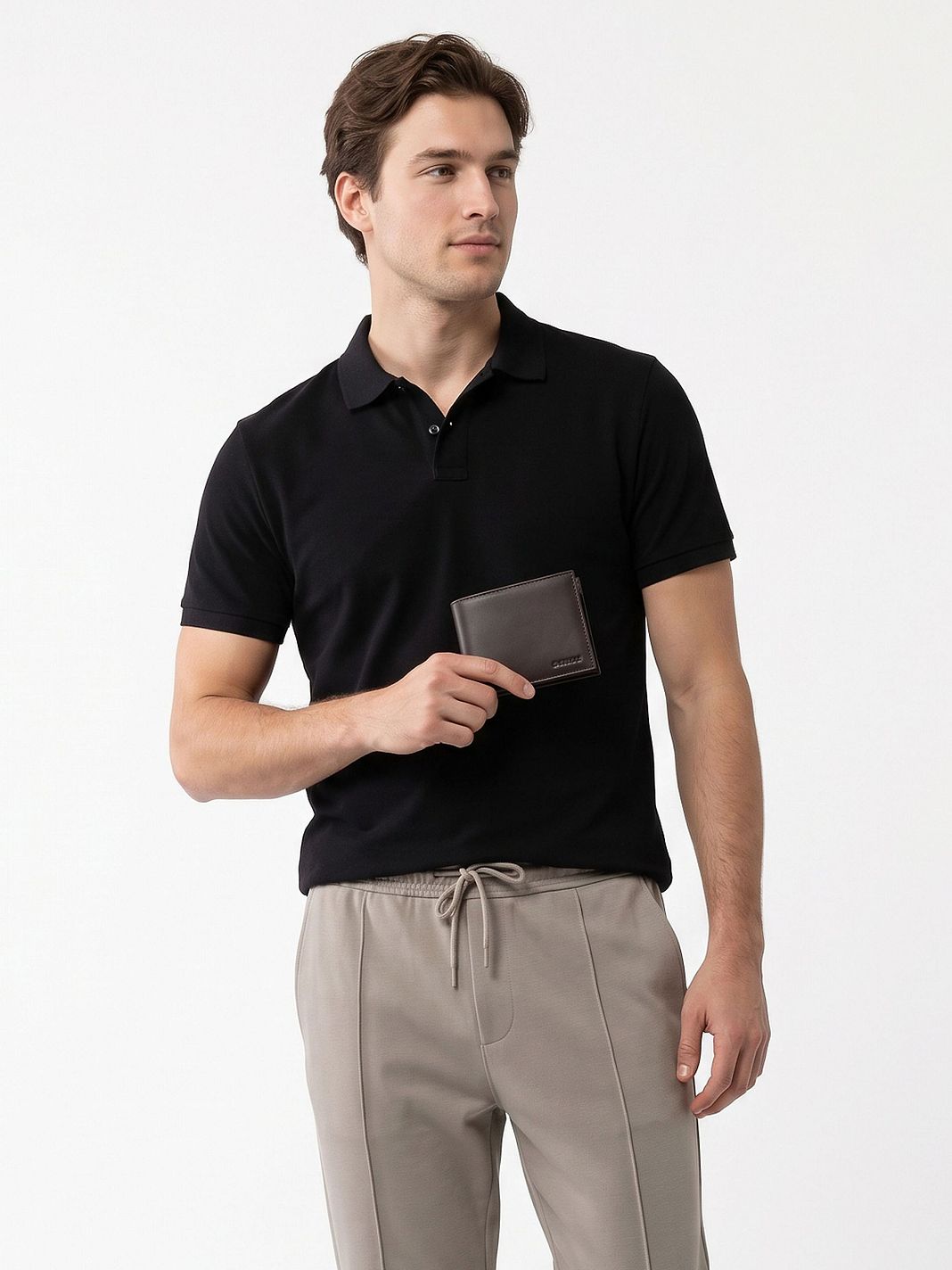 oxmox Leather Lompakko RFID-suoja Nahka 11 cm
