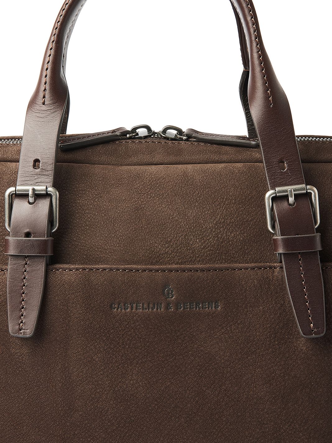 Castelijn & Beerens Nubuck Dokumenttaske Læder 41 cm Laptoprum Castelijn & Beerens Nubuck Dokumenttaske Læder 41 cm Laptoprum