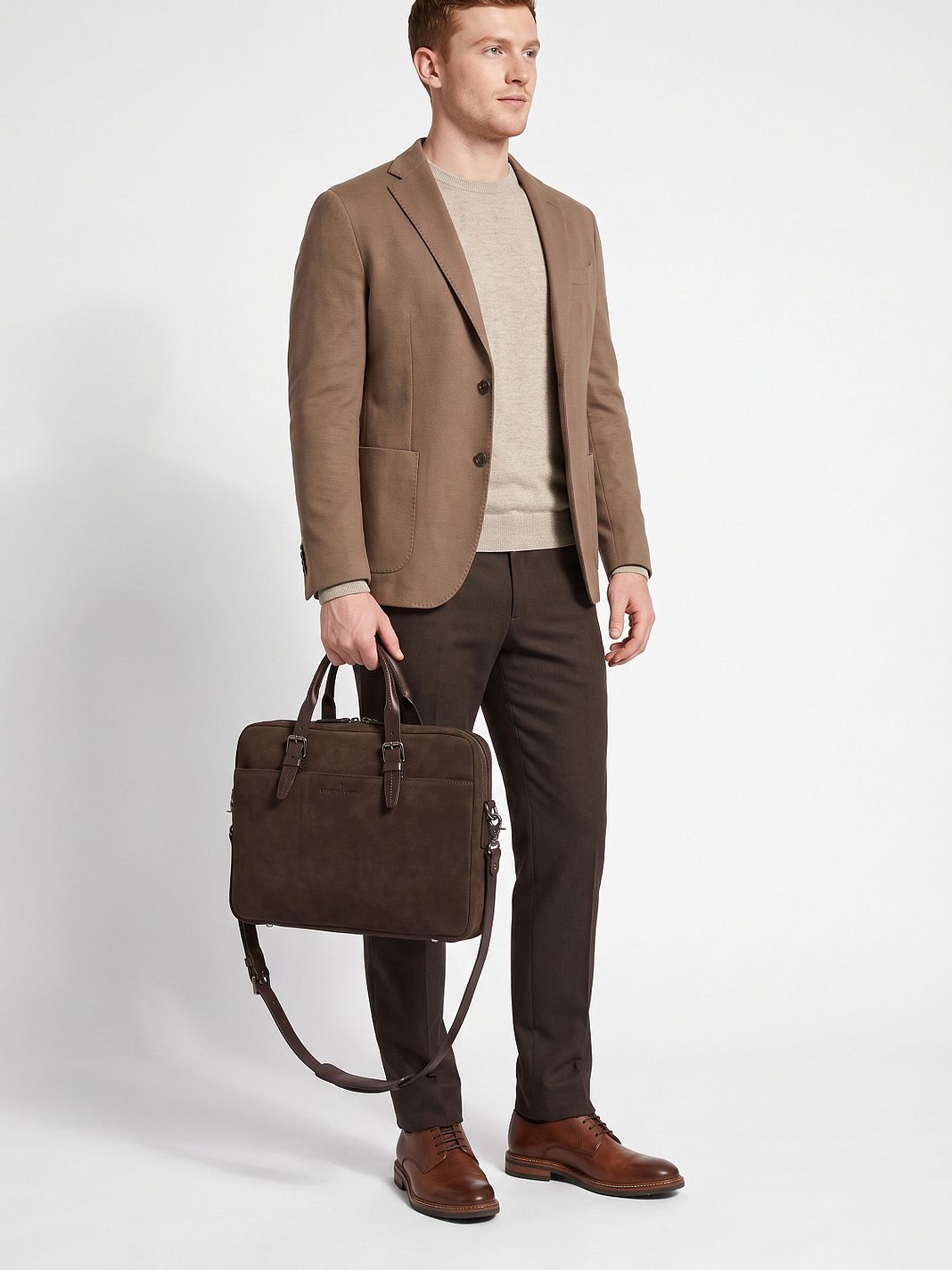 Castelijn & Beerens Nubuck Dokumenttaske Læder 41 cm Laptoprum Castelijn & Beerens Nubuck Dokumenttaske Læder 41 cm Laptoprum