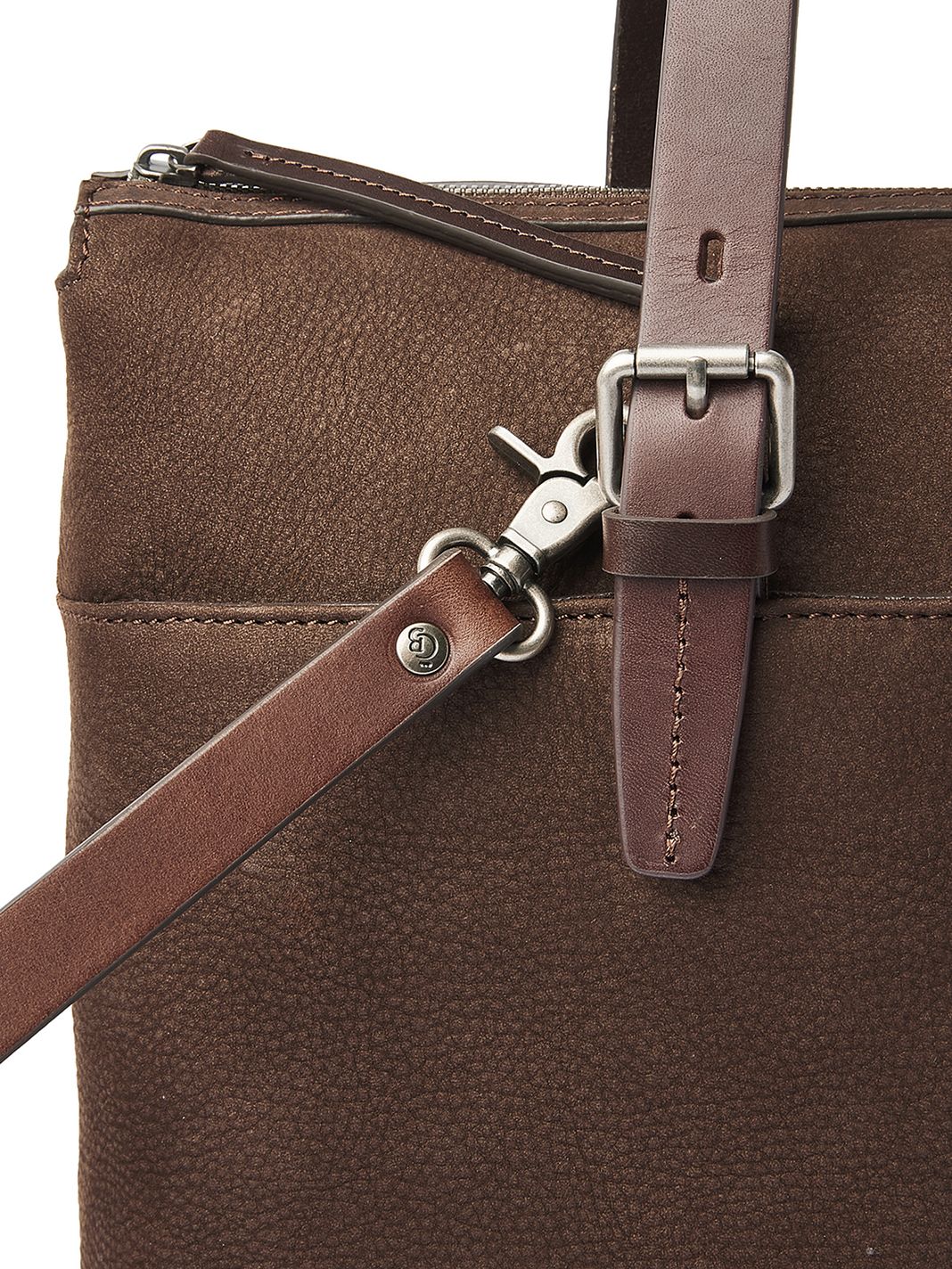 Castelijn & Beerens Nubuck Skuldertaske Læder 40 cm Laptoprum