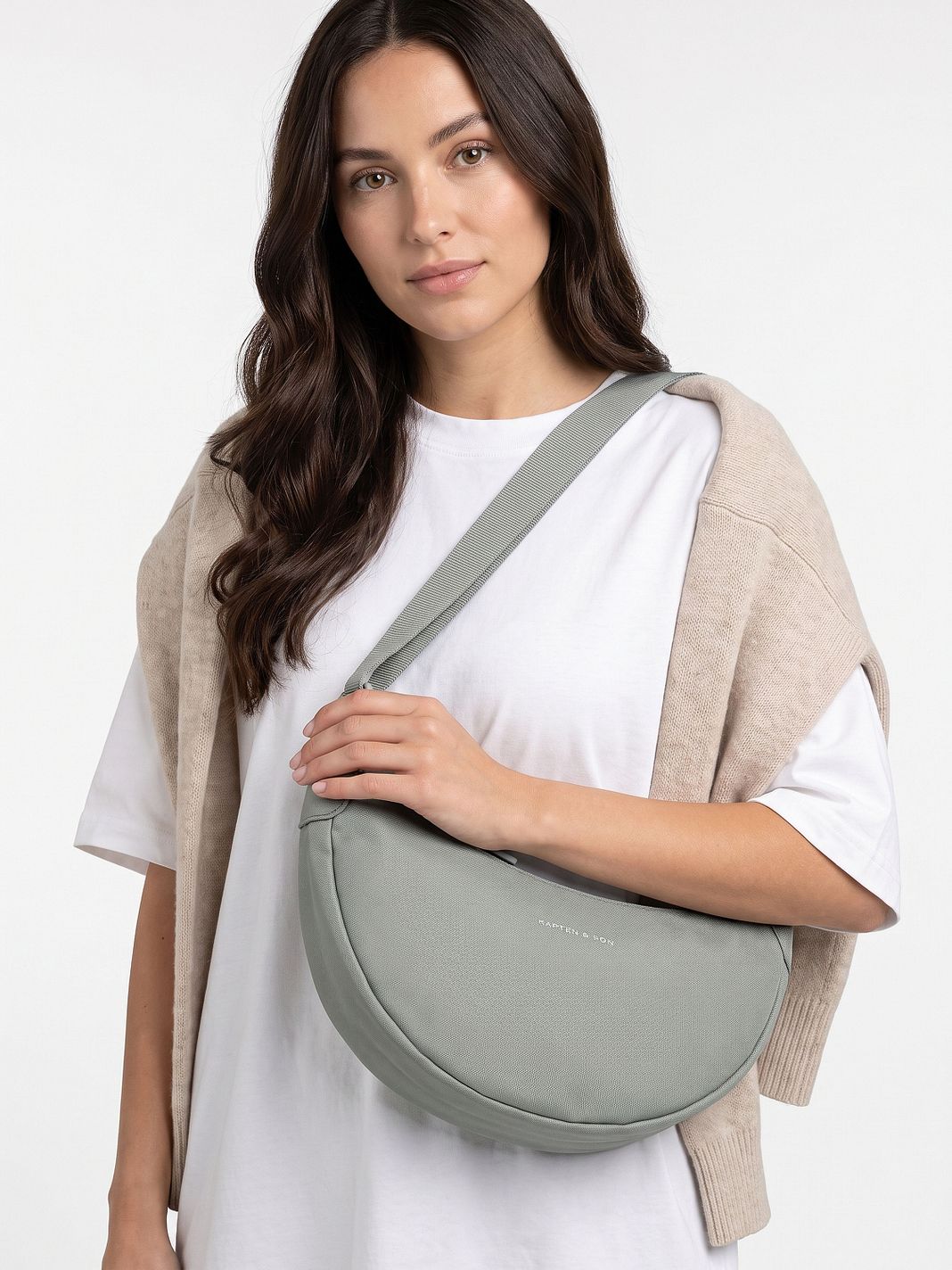 Kapten & Son Essential Moon Bag Skuldertaske 30.5 cm Kapten & Son Essential Moon Bag Skuldertaske 30.5 cm