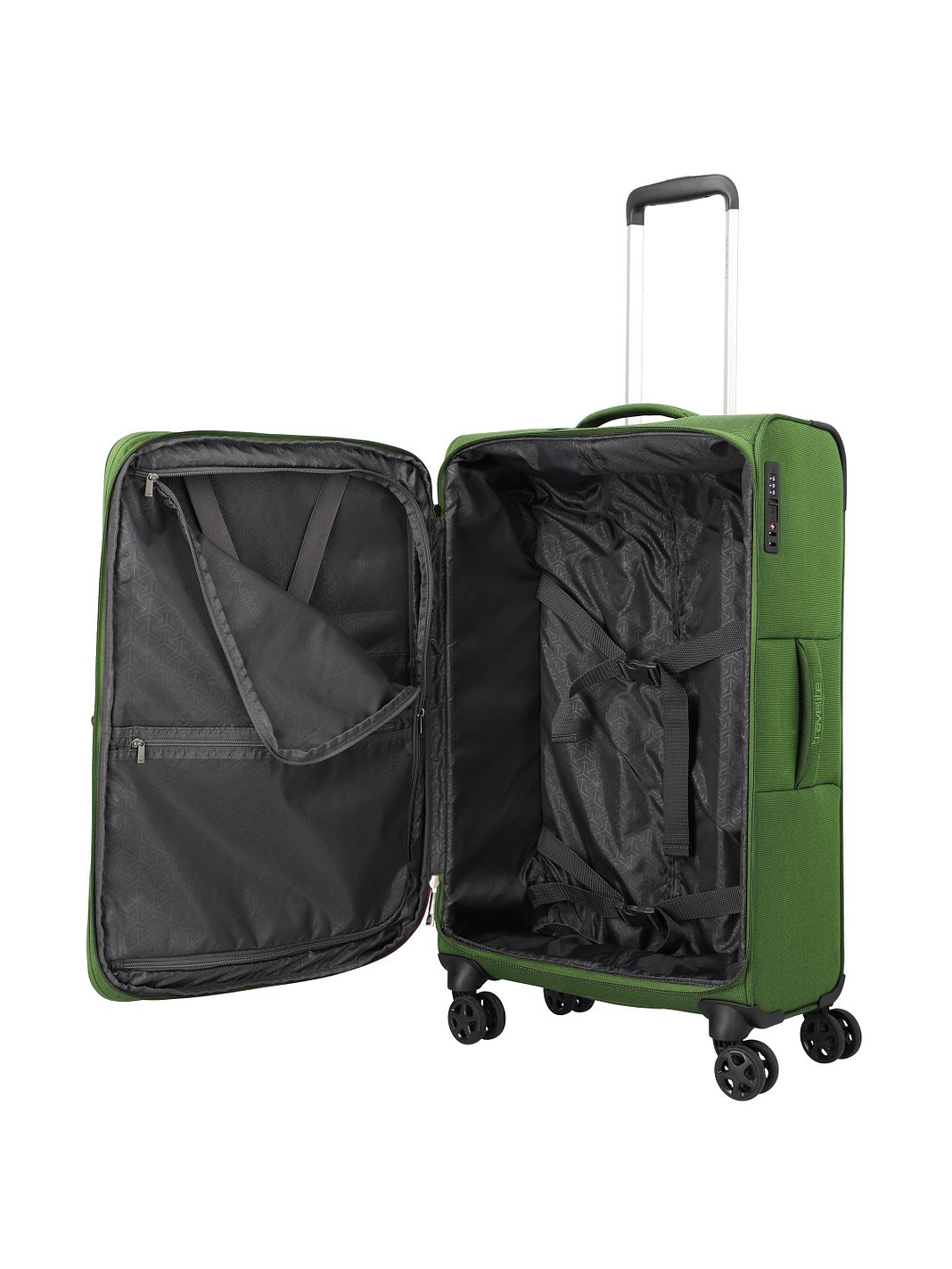 Travelite Cubis 4-hjulet Kuffertsæt 5-delt med ekspansion Travelite Cubis 4-hjulet Kuffertsæt 5-delt med ekspansion