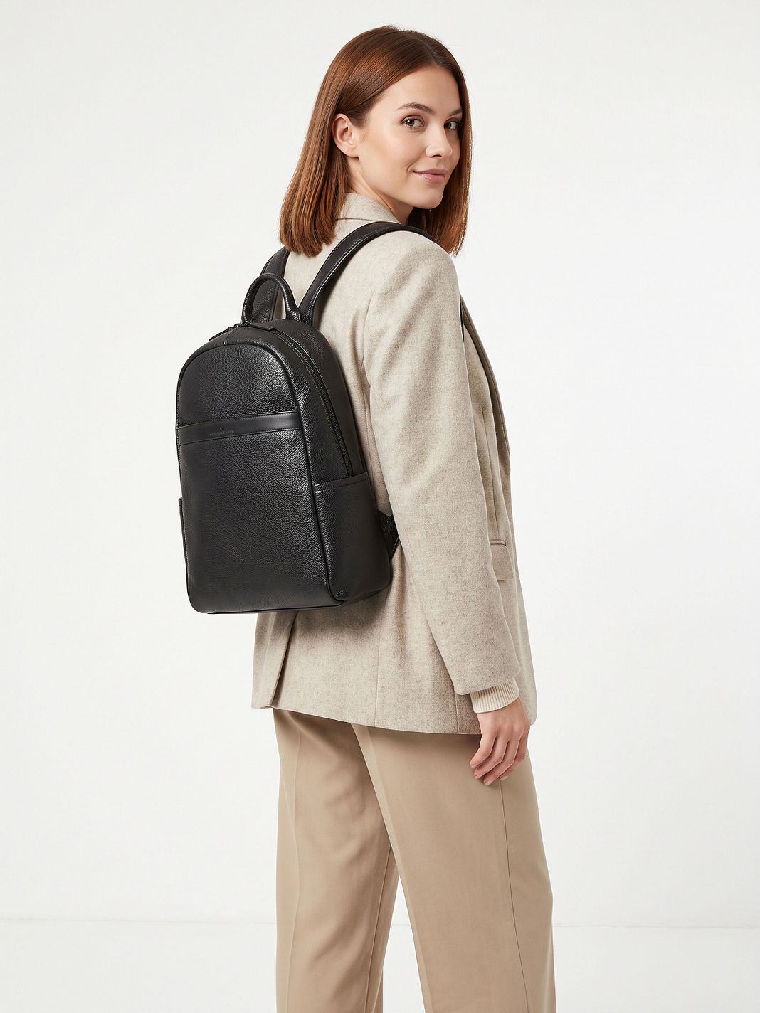 Castelijn & Beerens Lou Daypack RFID-beskyttelse Læder 43 cm Laptoprum Castelijn & Beerens Lou Daypack RFID-beskyttelse Læder 43 cm Laptoprum