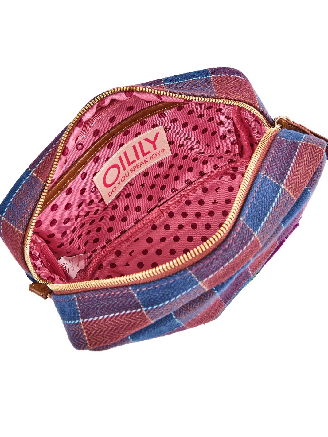 Oilily Carreaux Crossbody taske 22 cm Oilily Carreaux Crossbody taske 22 cm