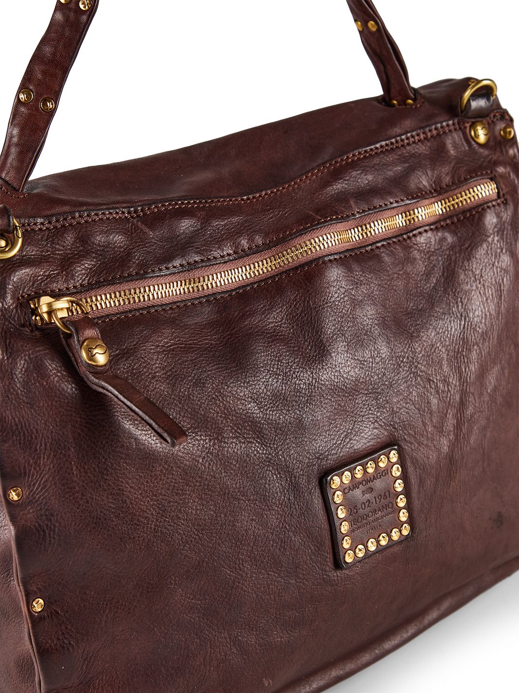 Campomaggi Zelda Skuldertaske Læder 34 cm