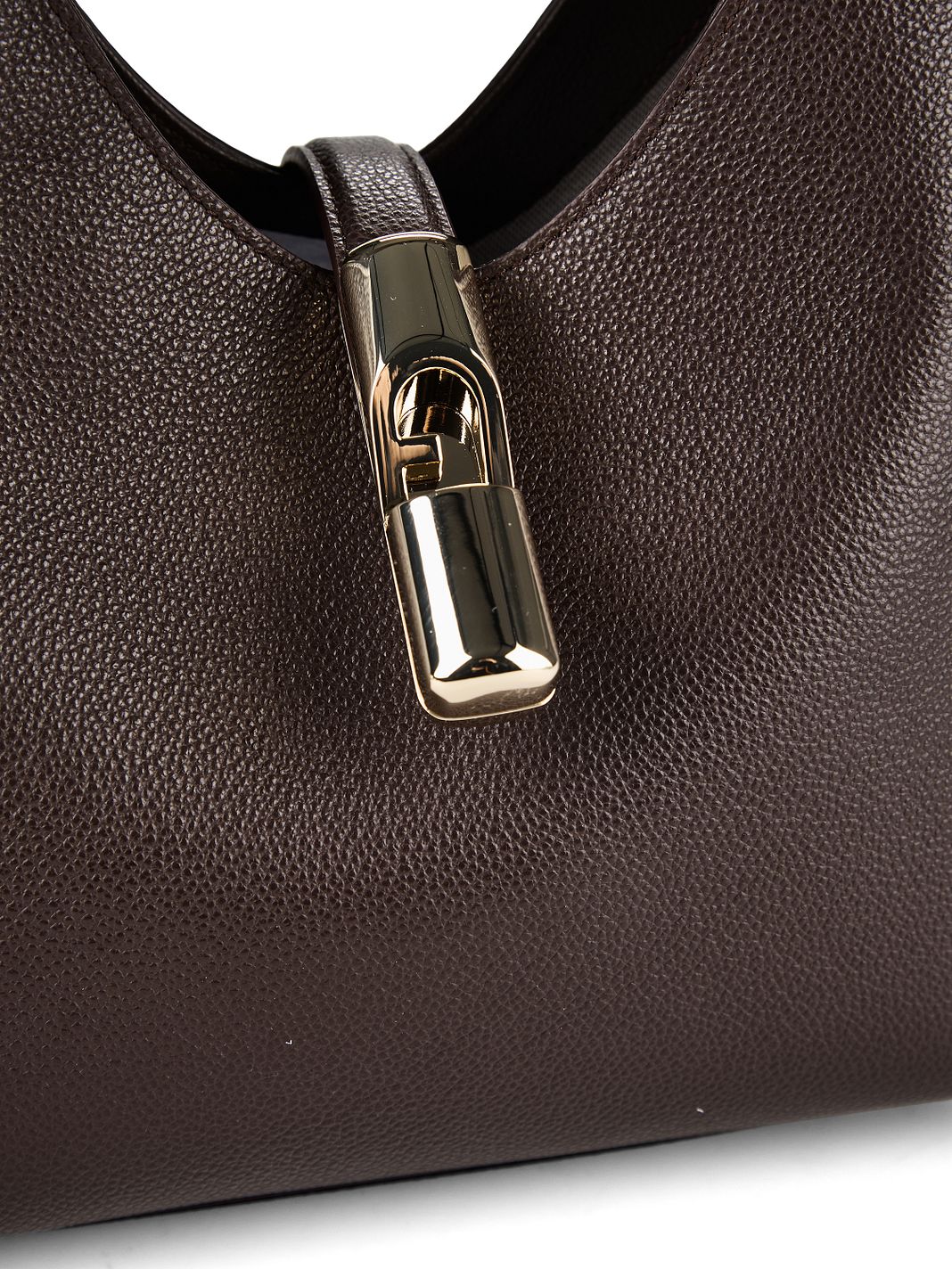 Furla Goccia Bolso de hombro S Piel natural 24 cm Furla Goccia Bolso de hombro S Piel natural 24 cm