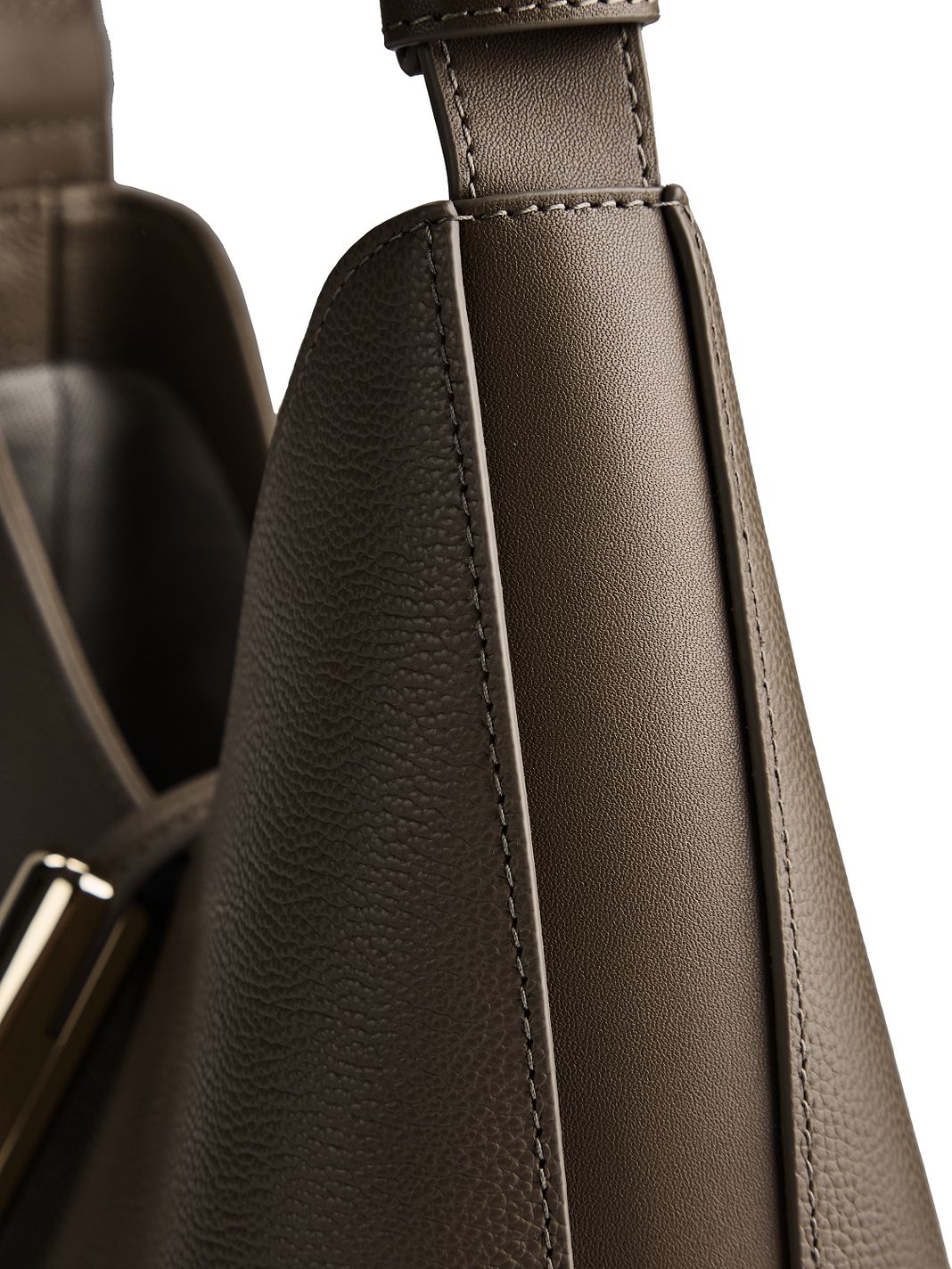 Furla Goccia Bolso de hombro S Piel natural 24 cm Furla Goccia Bolso de hombro S Piel natural 24 cm