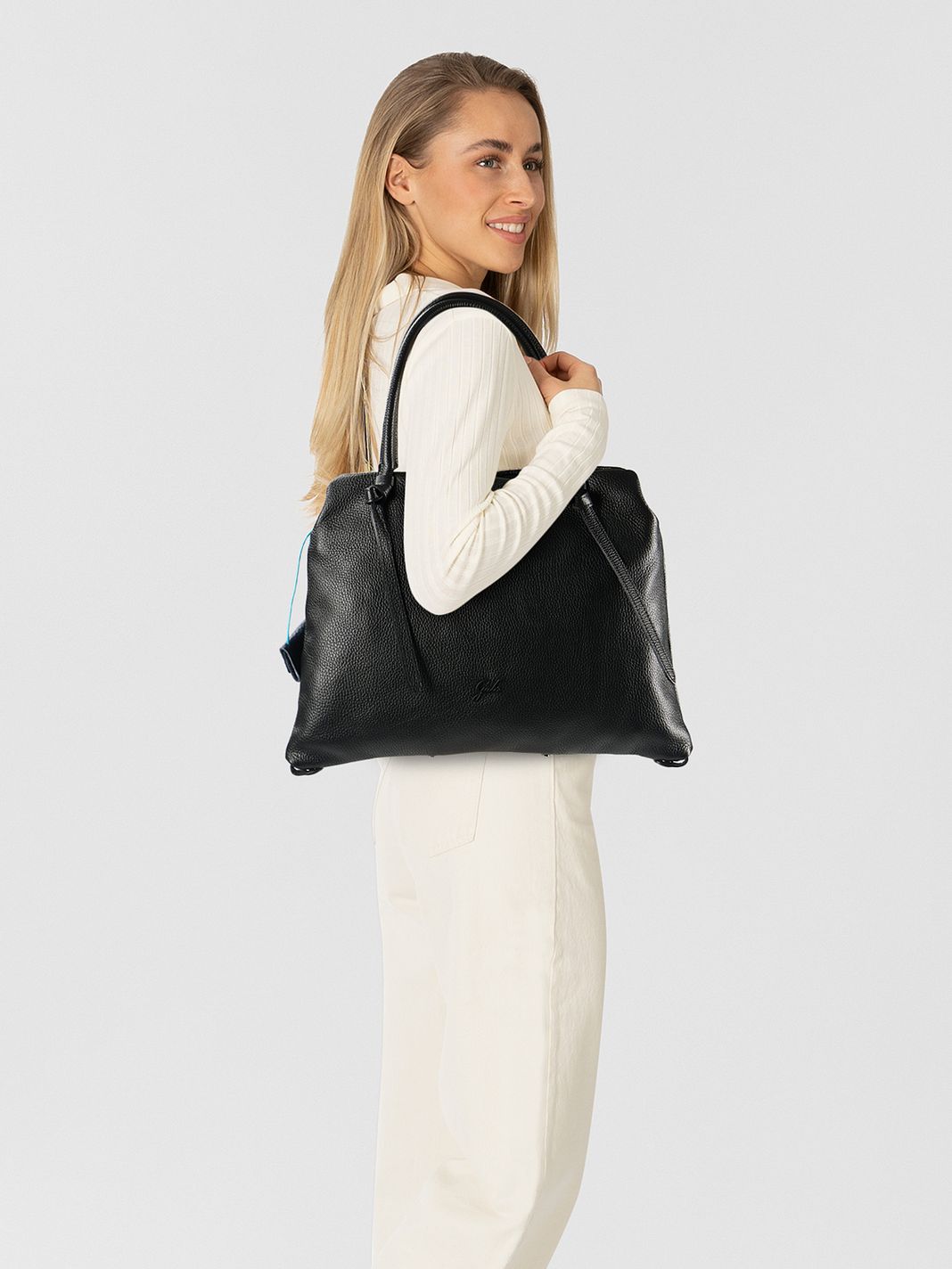 Gabs Esra Skuldertaske M Læder 34 cm