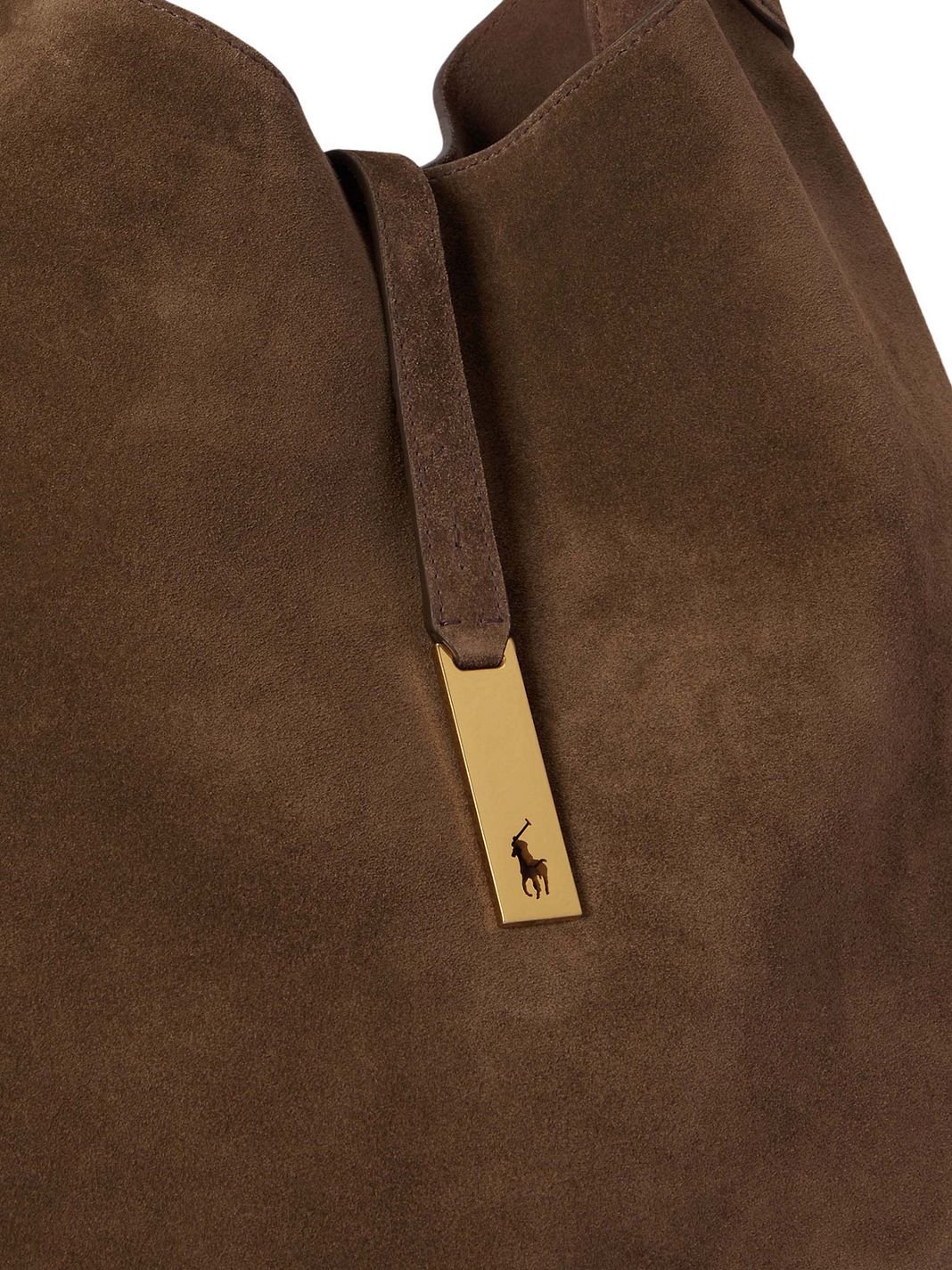 POLO RALPH LAUREN Polo ID Skuldertaske Læder 40 cm