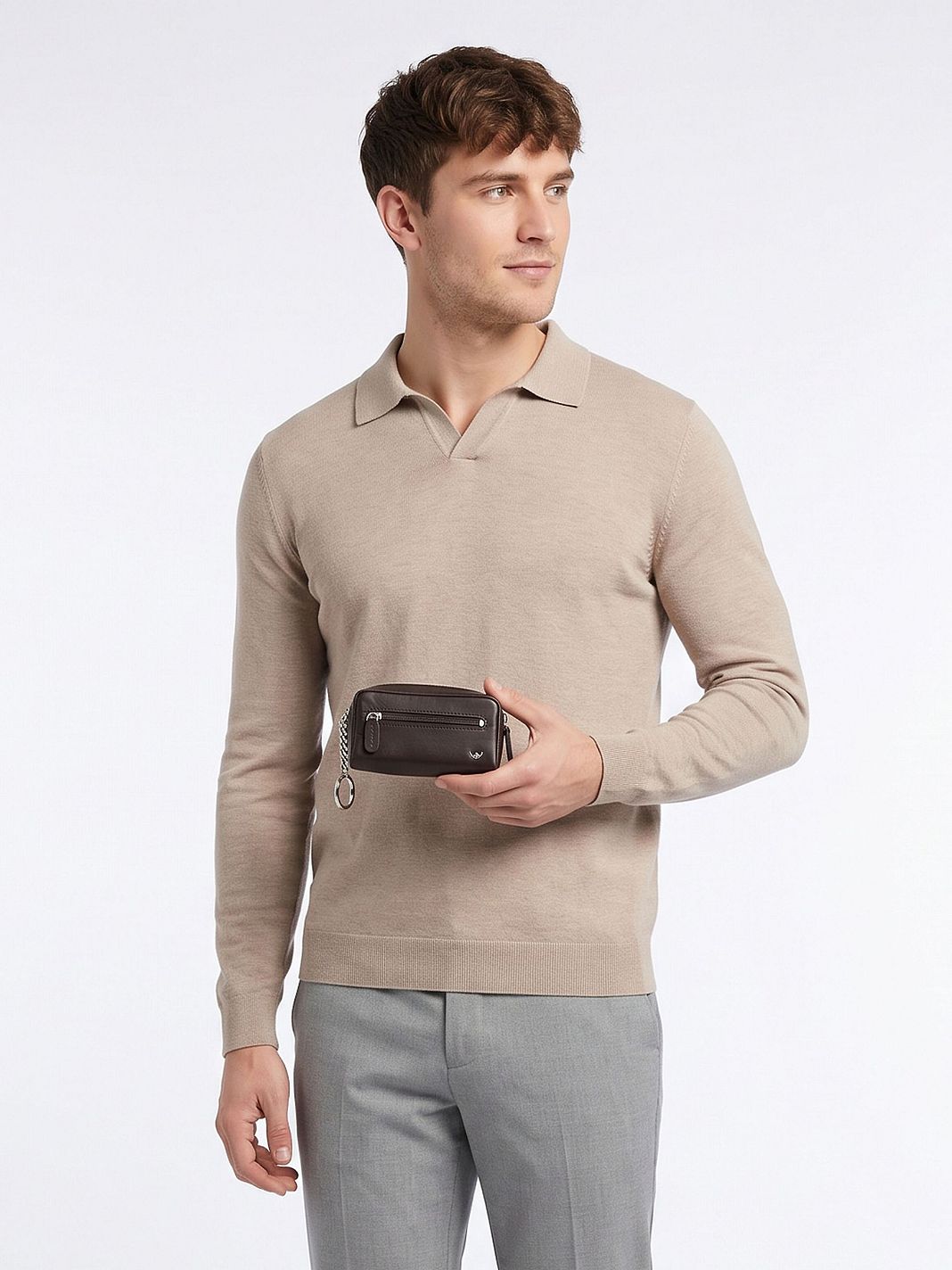 Golden Head Polo Pouzdro na klíče Kůže 11.5 cm