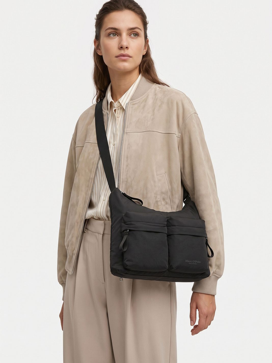 Marc O'Polo Crossbody taske 33 cm Marc O'Polo Crossbody taske 33 cm